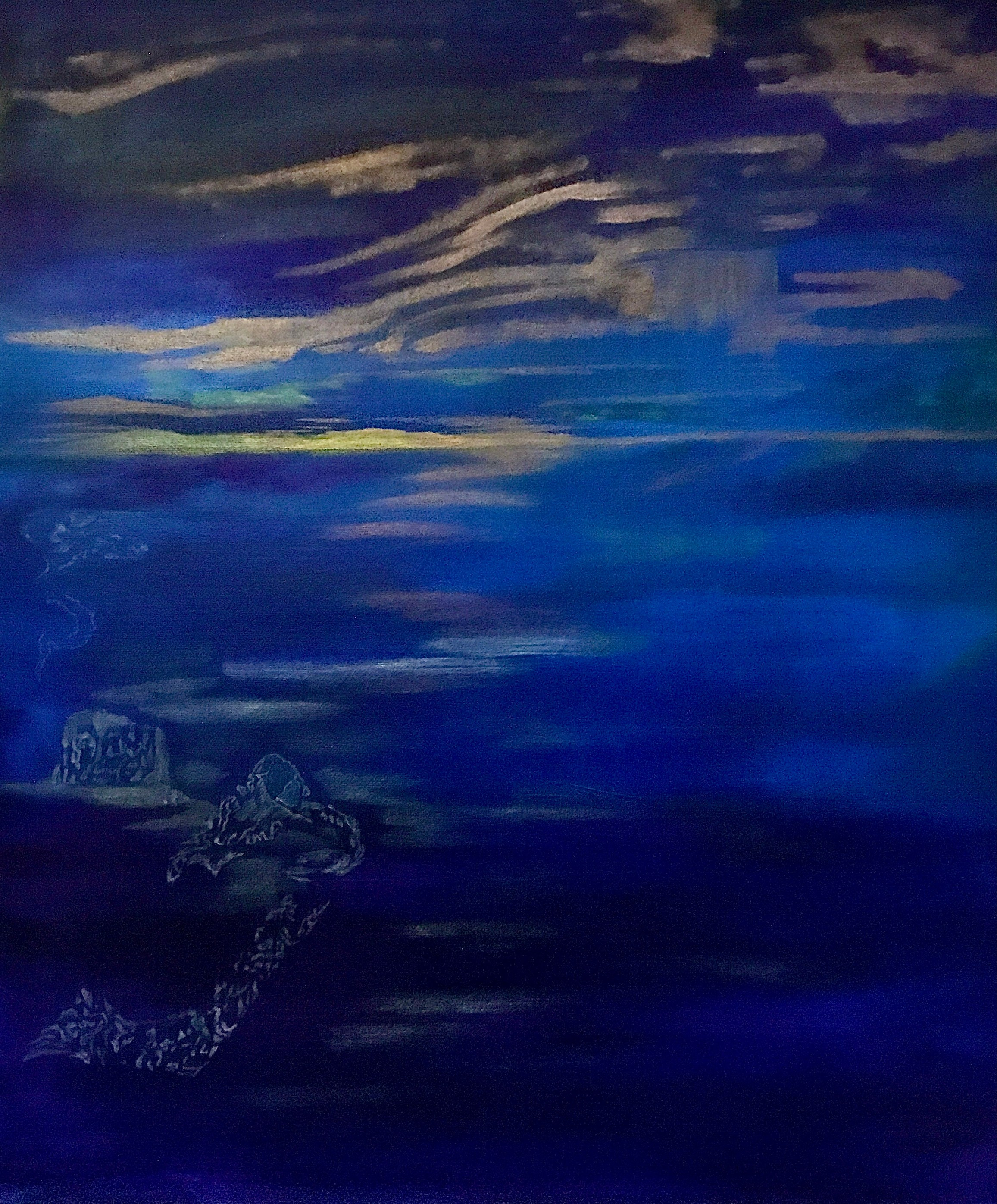 Абстракция. Фантазия. Море.