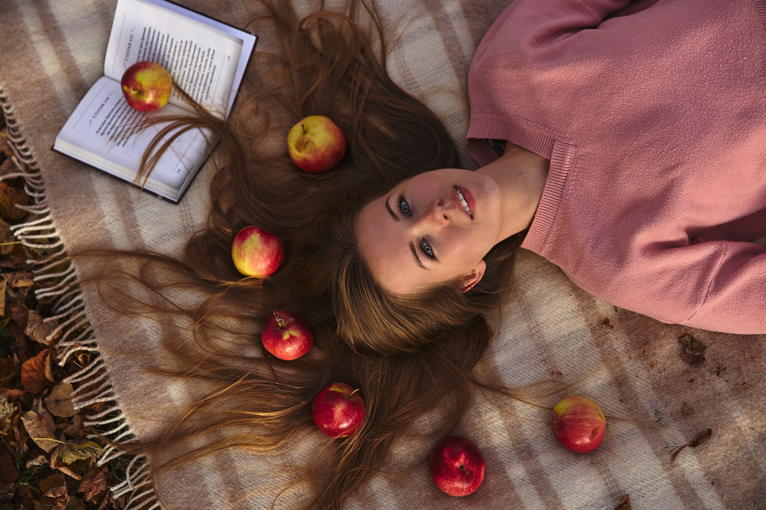 Аня, осень. Фотограф Игорь Михайлов