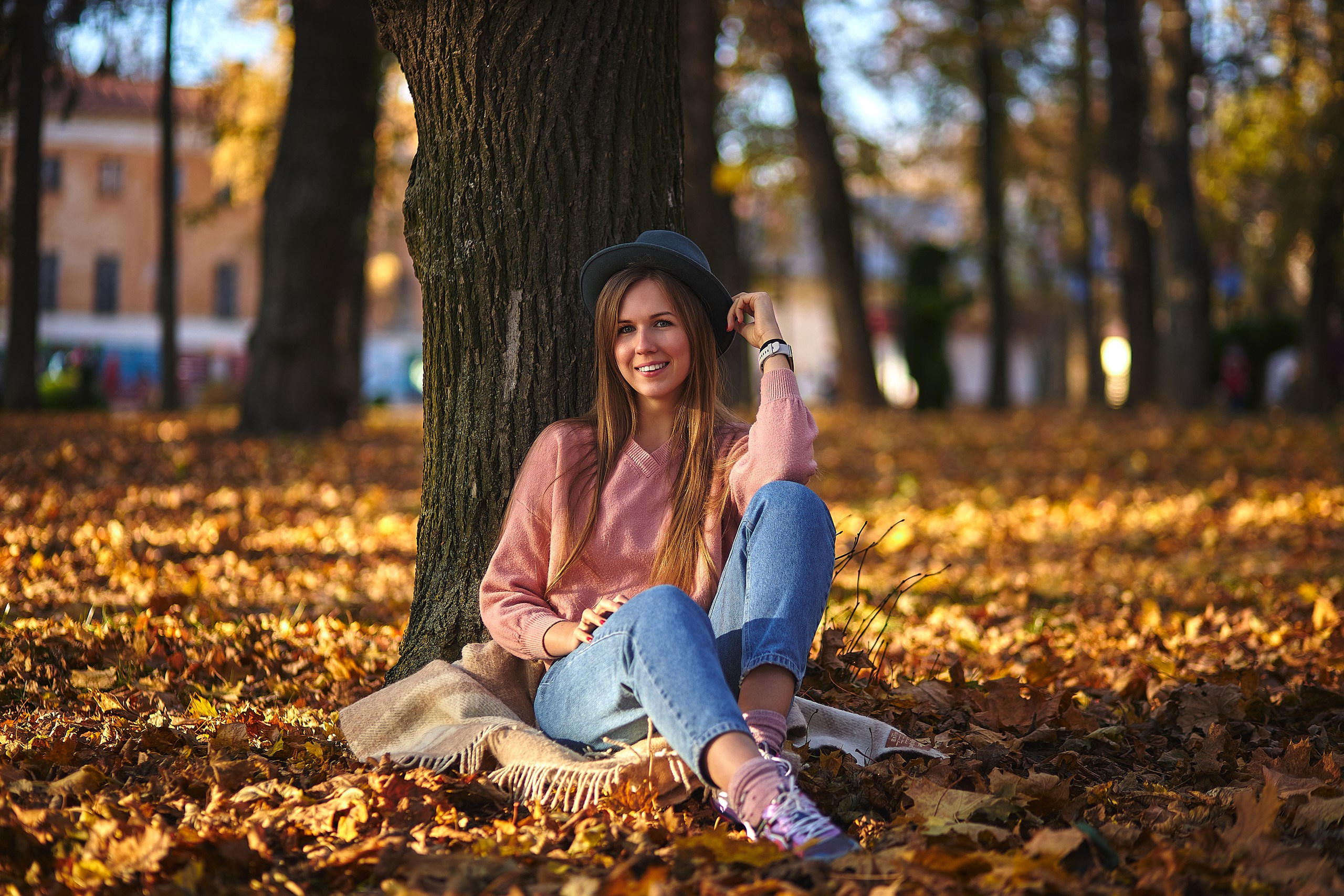 Аня, осень. Фотограф Игорь Михайлов