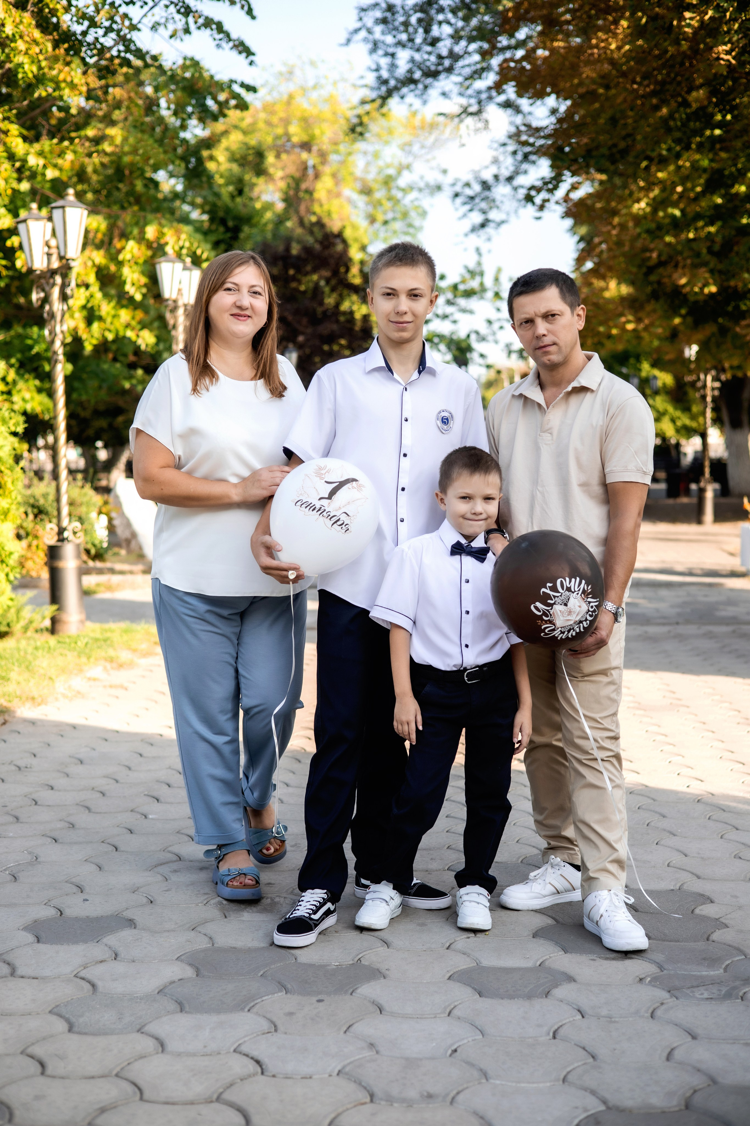 Первый раз в первый класс. Фотограф Надежда Лукьянова