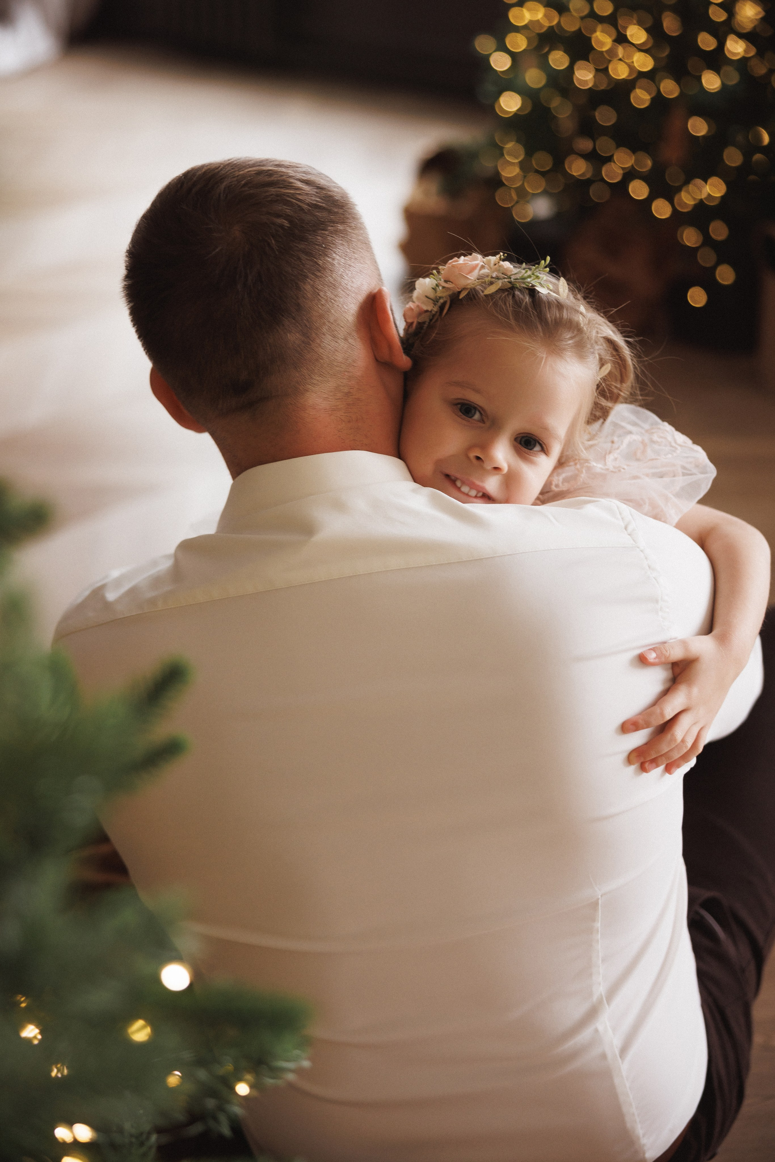 Семейная новогодняя фотосессия в фотостудии «Париж», город Краснодар. Семейный и детский фотограф в Краснодаре Анна Трашкова