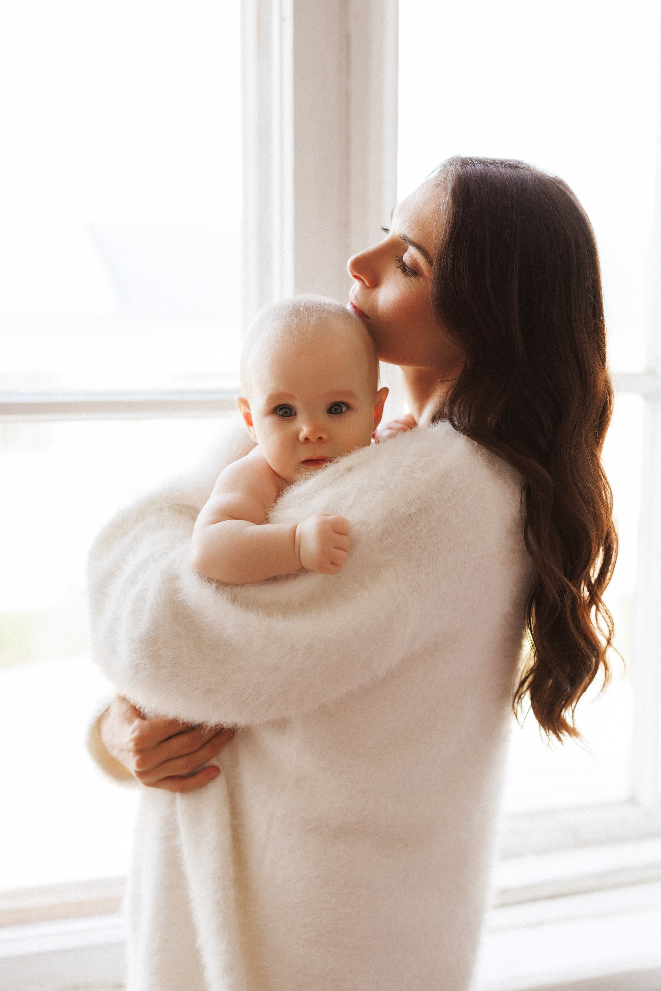 Фотосессия материнства, в фотостудии «Space JOBS», город Краснодар. Семейный и детский фотограф в Краснодаре Анна Трашкова