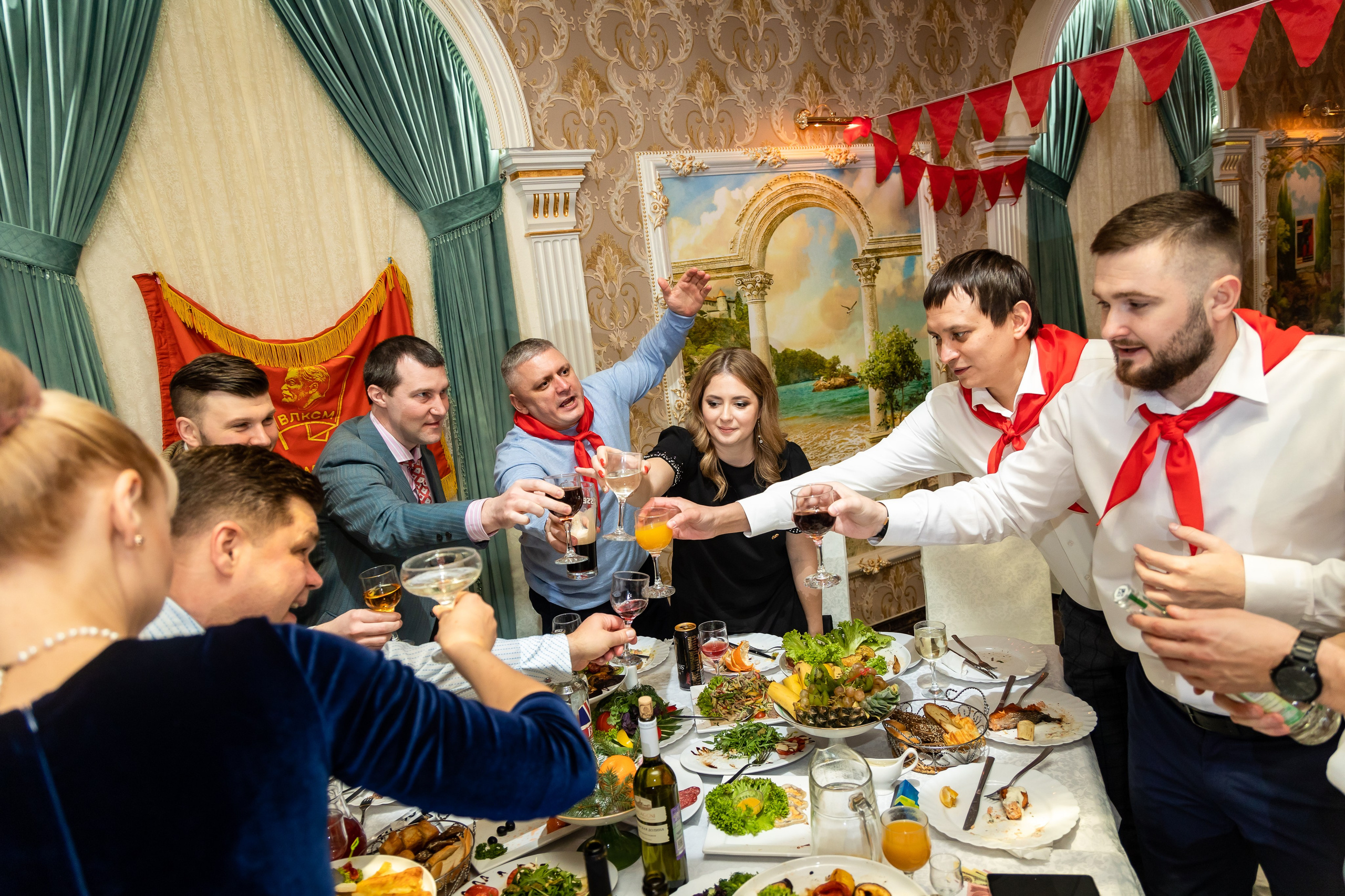 Новогодние корпоративы. Репортажный фотограф в Краснодаре Лагута Надежда