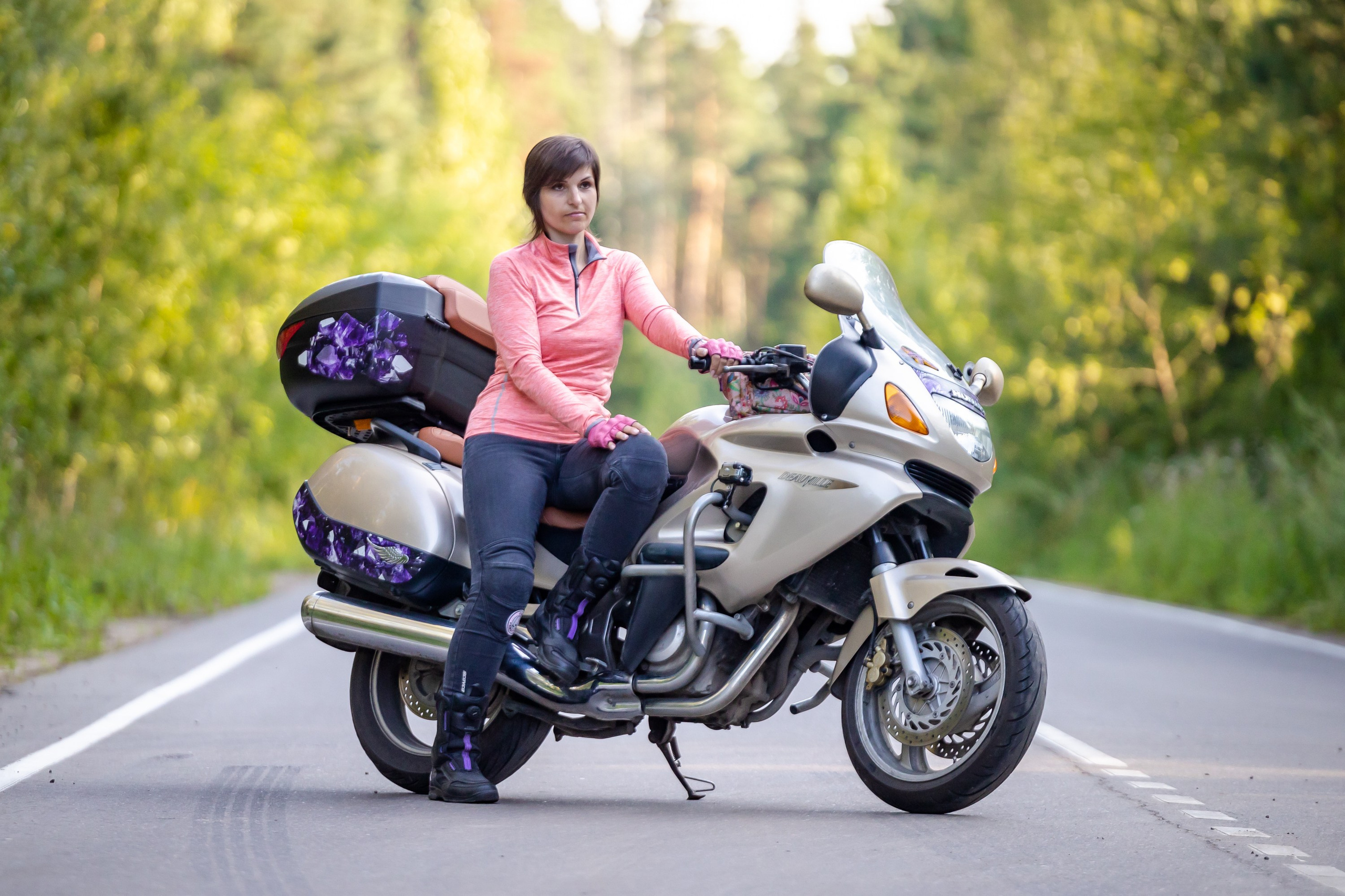 Татьяна. Фотосет в дороге. Фотограф Владимир Охрименко