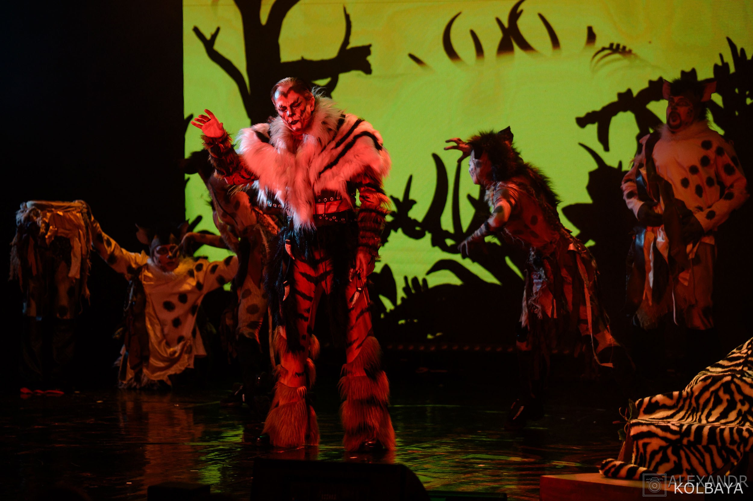 Мюзикл «Маугли». Концертный и театральный репортажный фотограф в Москве Александр Колбая