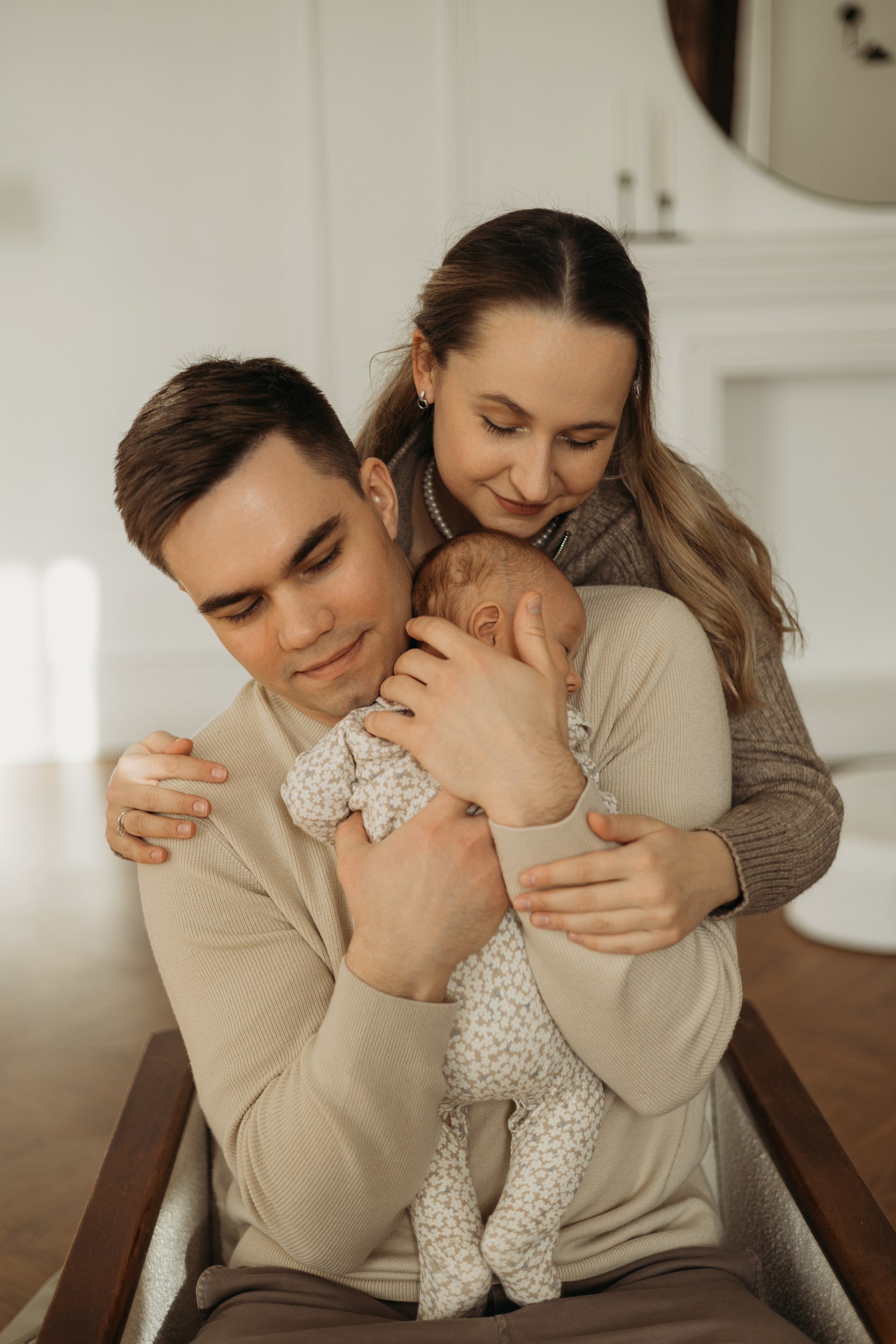 Семейная с малышкой. Самый теплый фотограф в Краснодаре Рябоконь Ксения