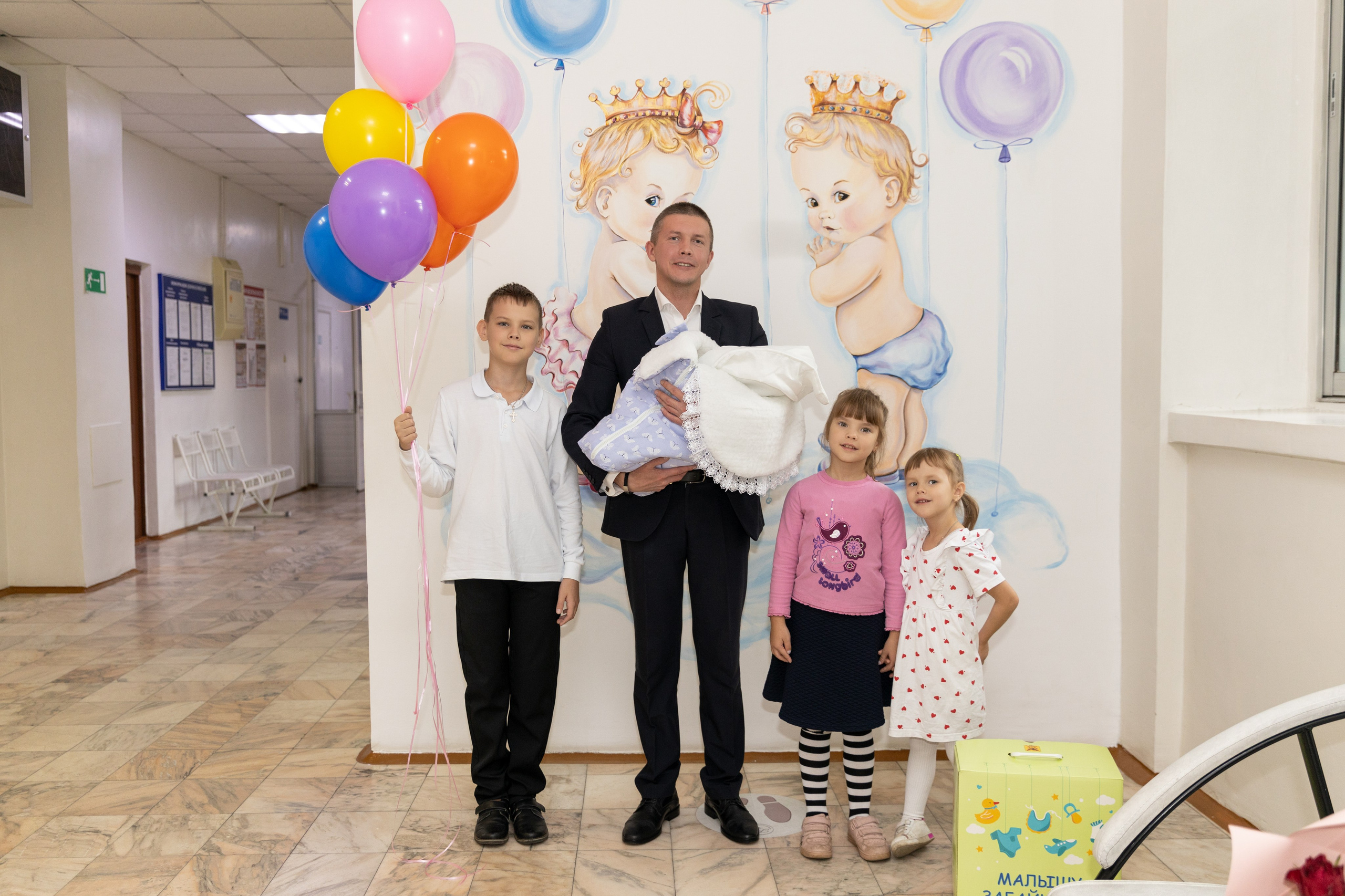 Выписка из роддома. Ирина Соломатина фотограф Чита