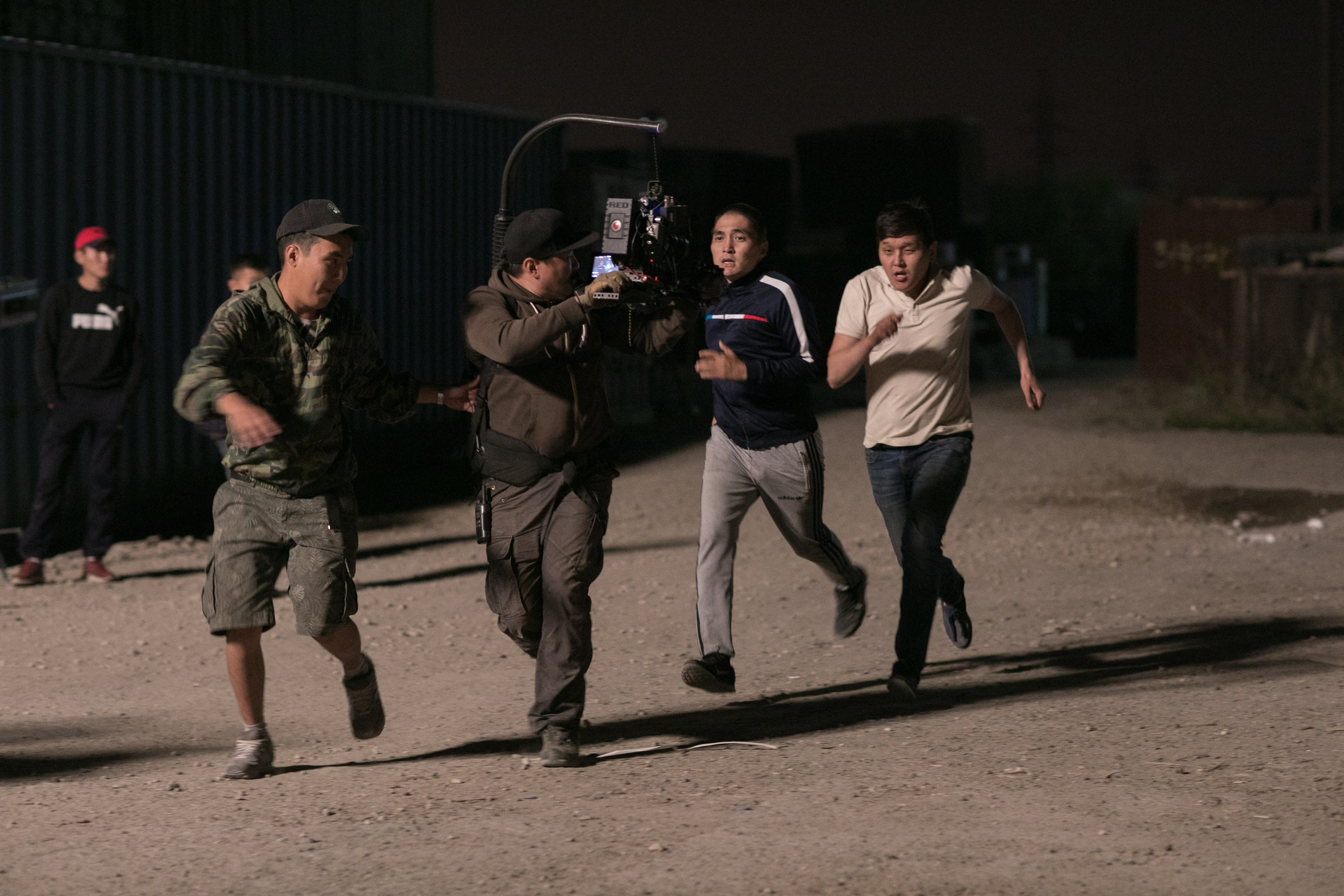 Съемка фильма «УолО5ото». Кинокомпания Sakhawood