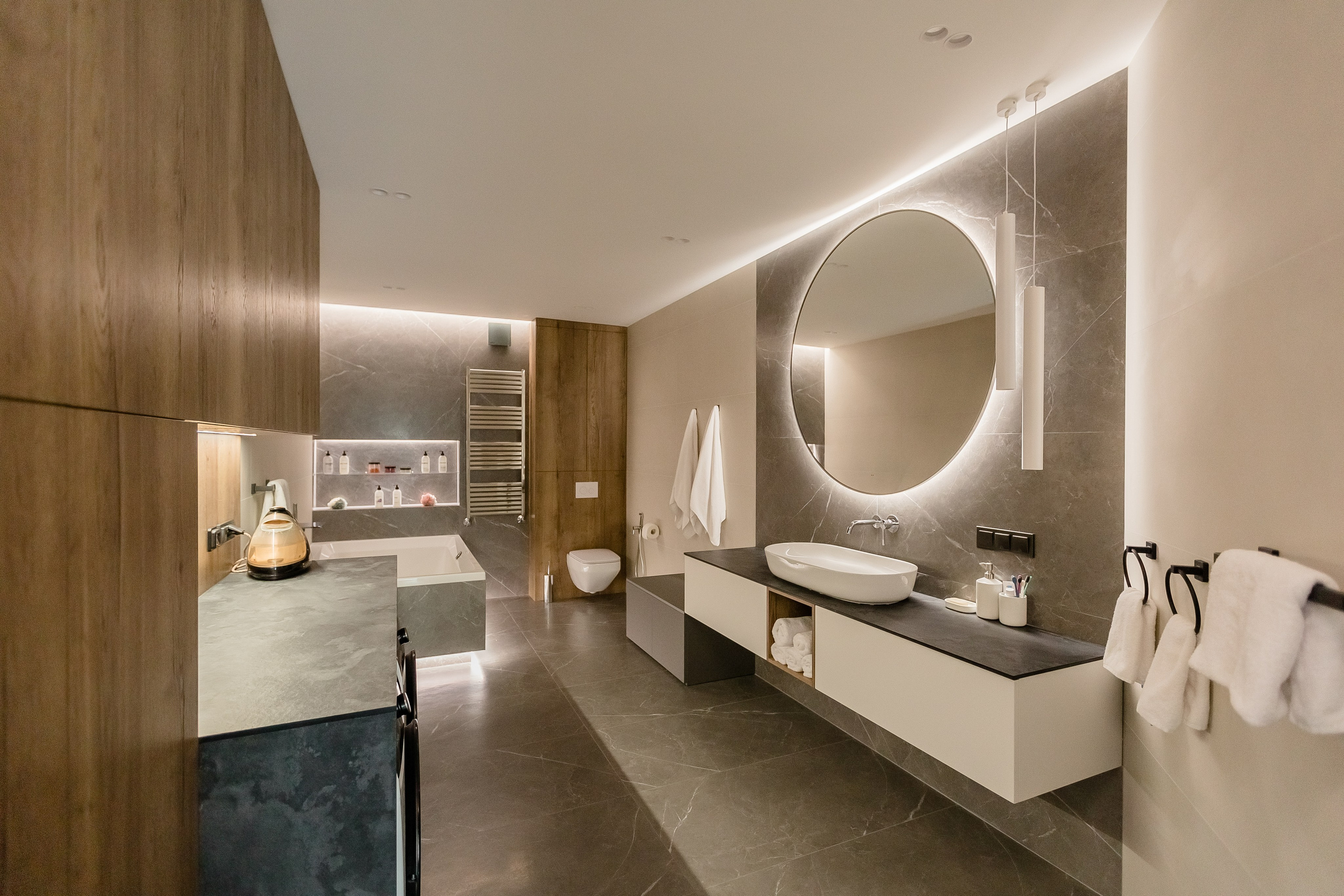 Реализация проекта 5к квартиры в Дубне. Дизайнер интерьера в Дубне, Москве, Дмитрове