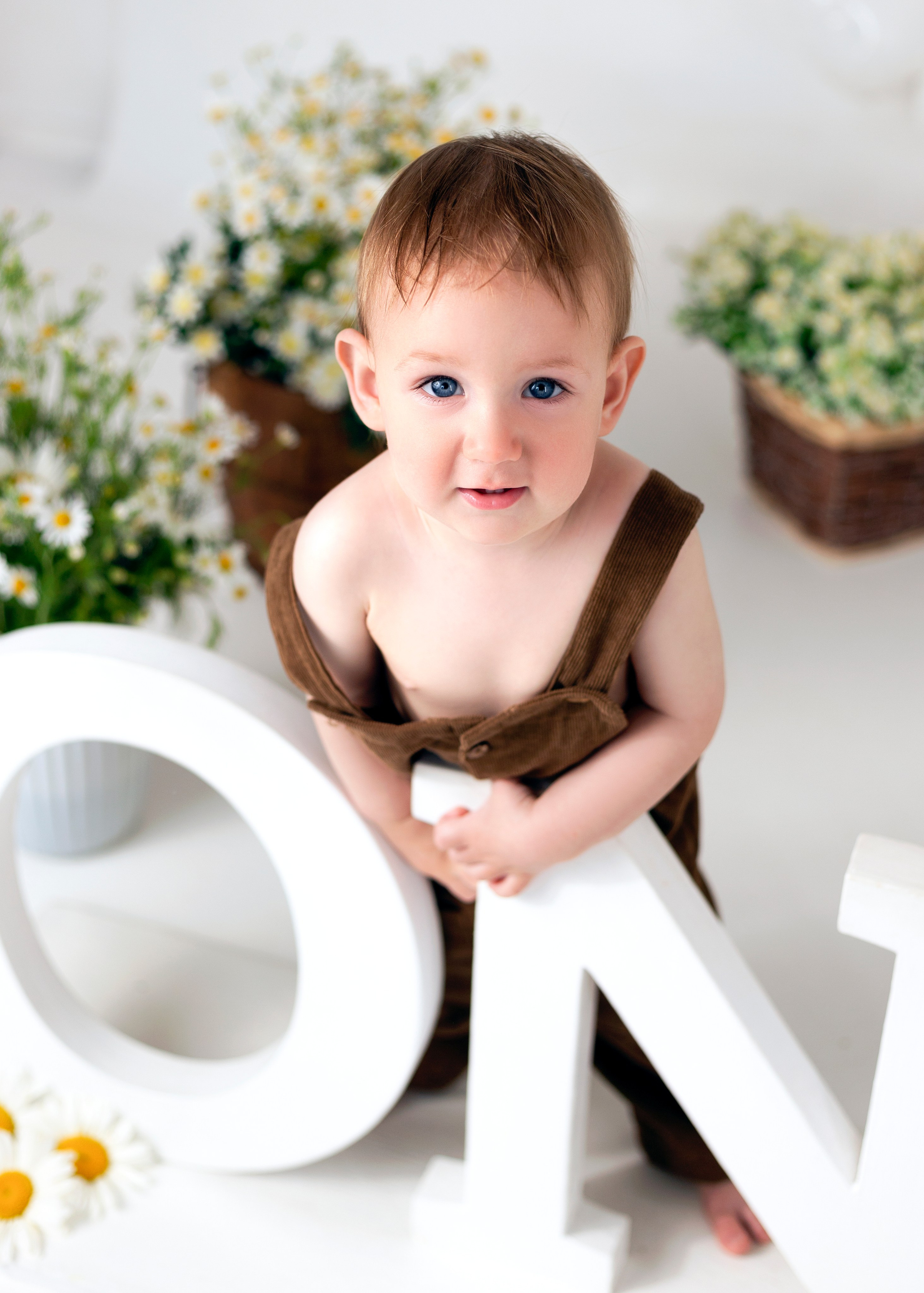 Паша Первый годик. Фотограф беременных и новорождённых в Краснодаре