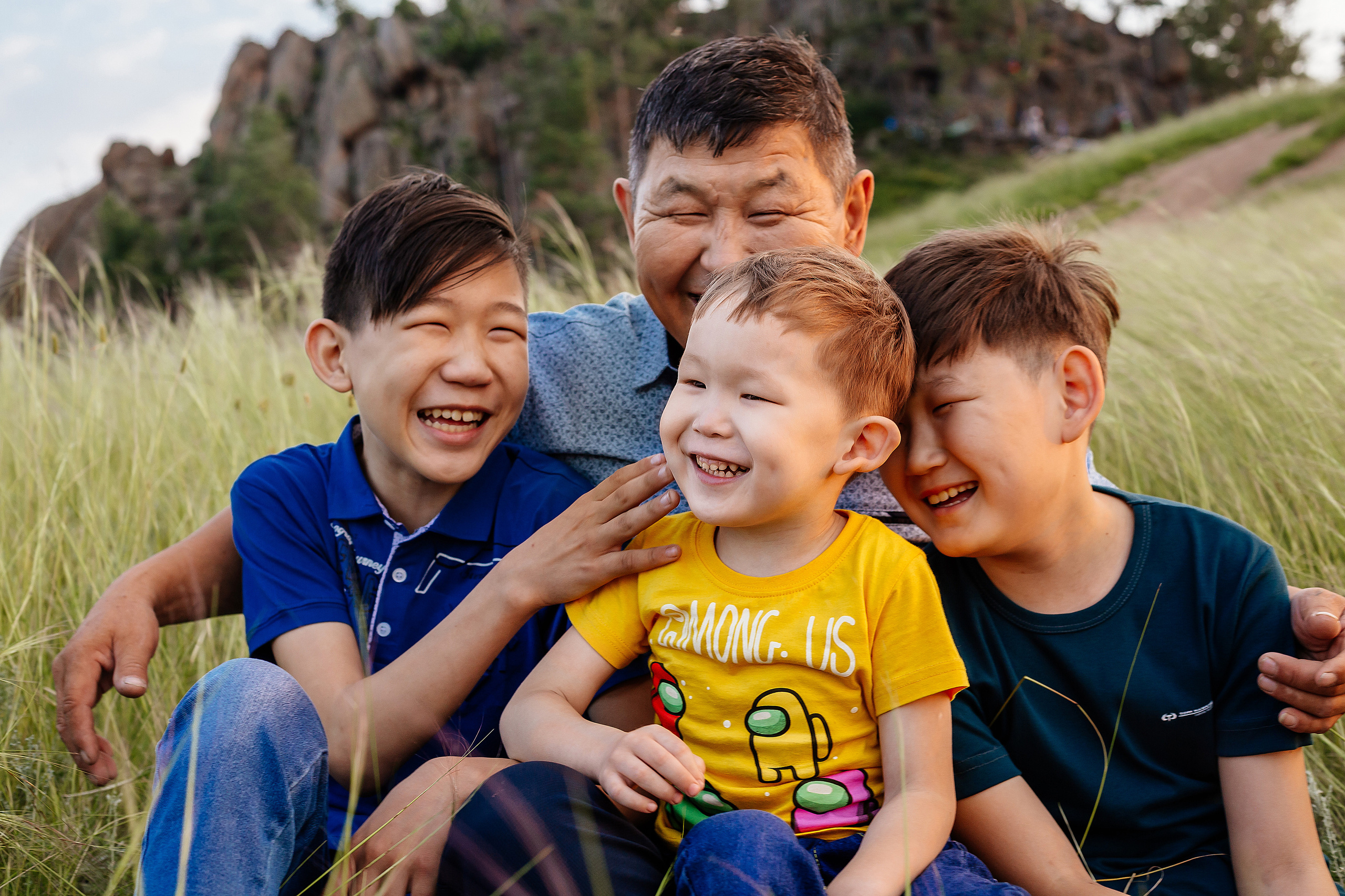 Большая семья Веры. Фотограф Бурятии София Андриянова