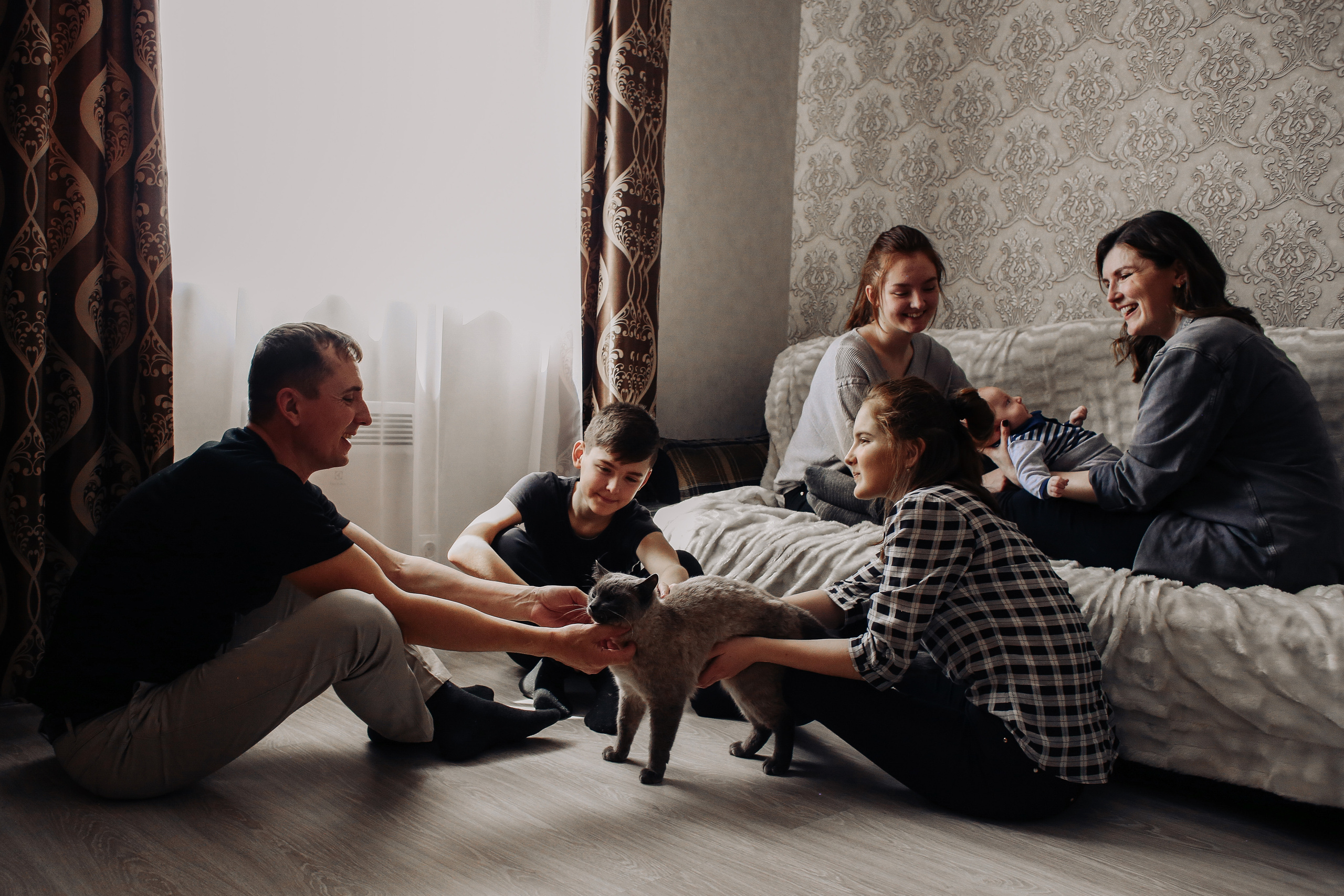 Большая семья Анны. Фотограф Бурятии София Андриянова