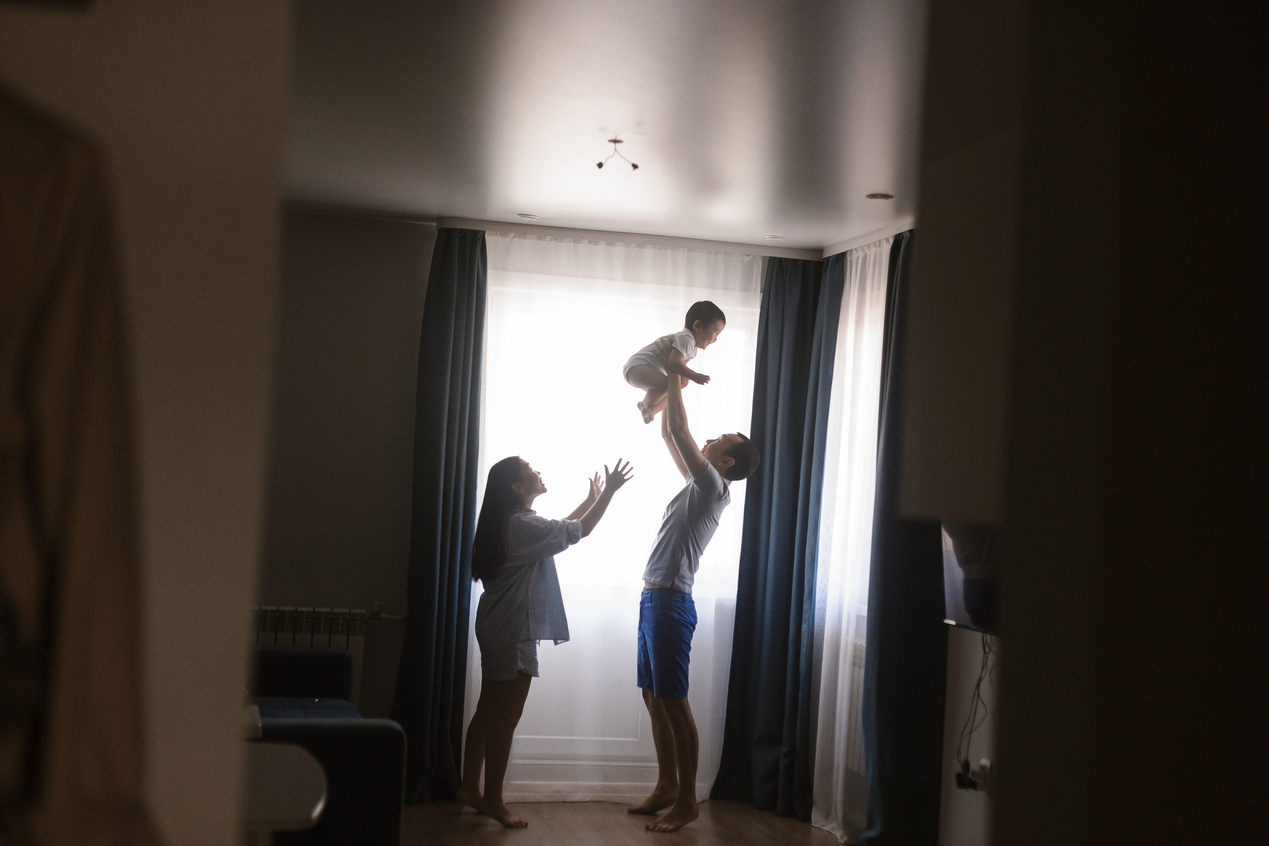 Дома. Настя и её семья. Фотограф Бурятии София Андриянова