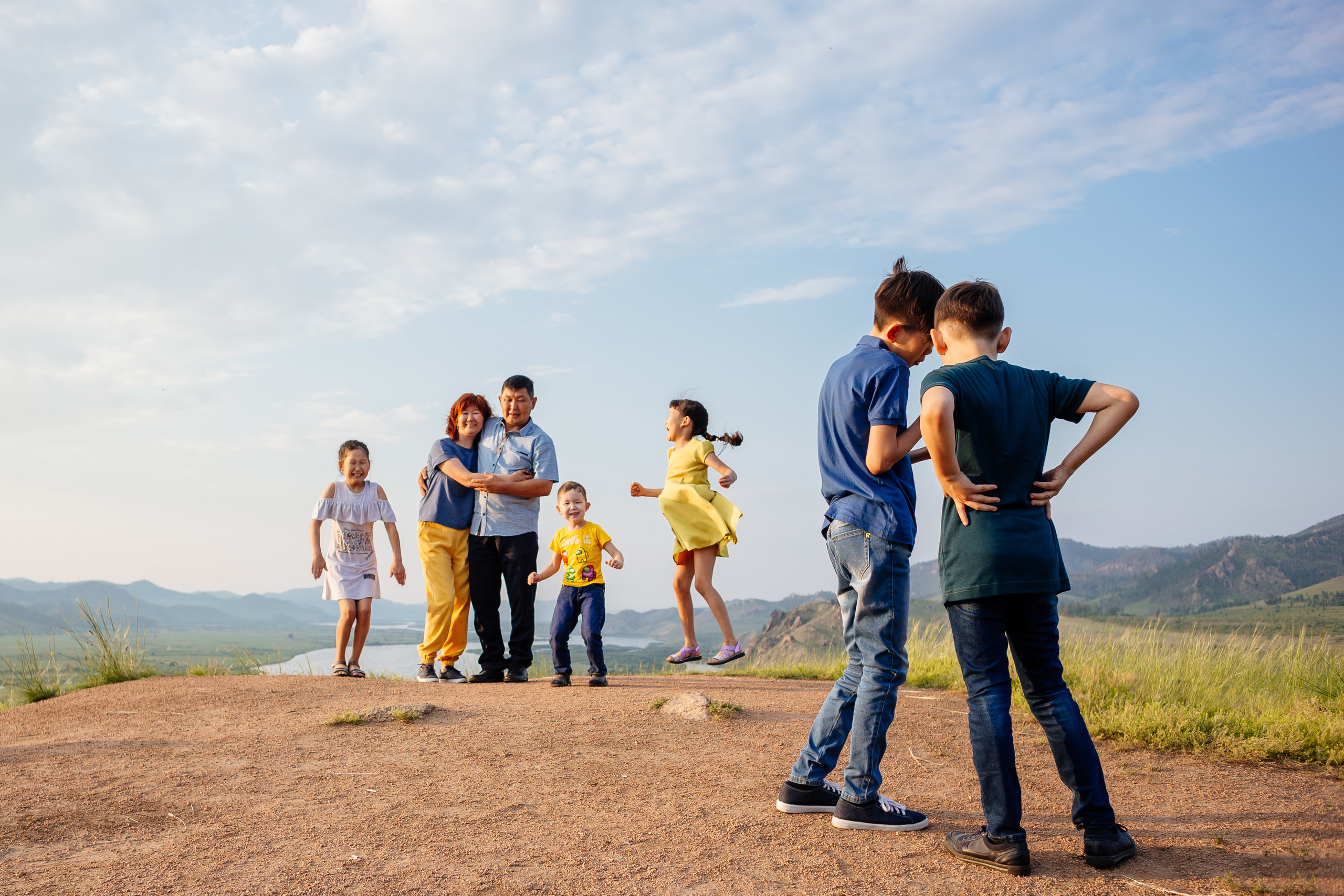 Большая семья Веры. Фотограф Бурятии София Андриянова