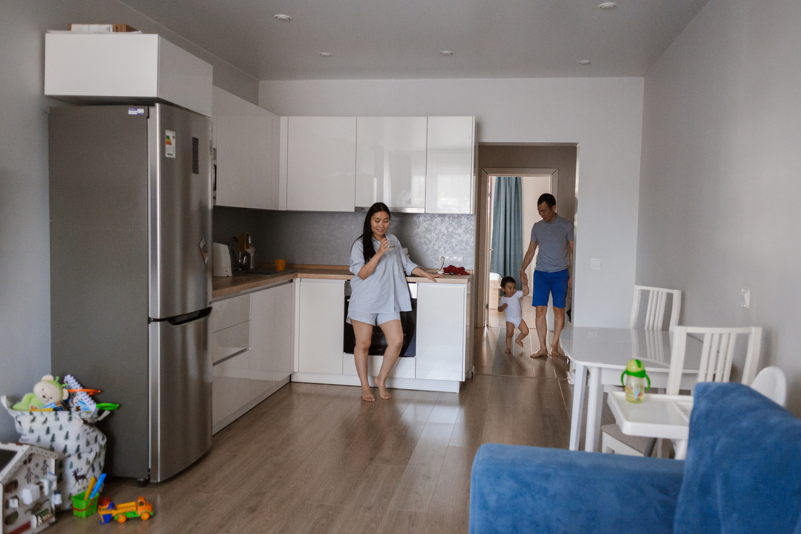 Дома. Настя и её семья. Фотограф Бурятии София Андриянова