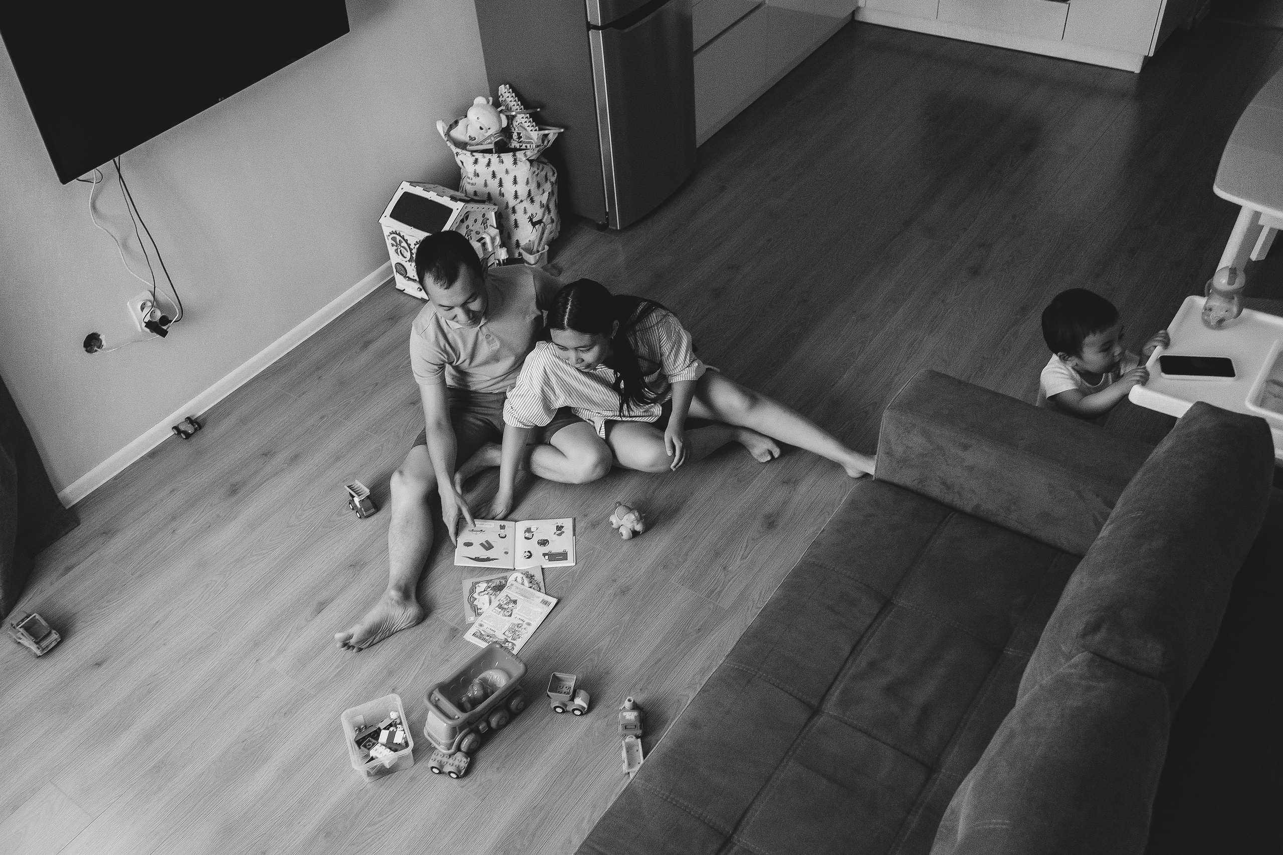 Дома. Настя и её семья. Фотограф Бурятии София Андриянова