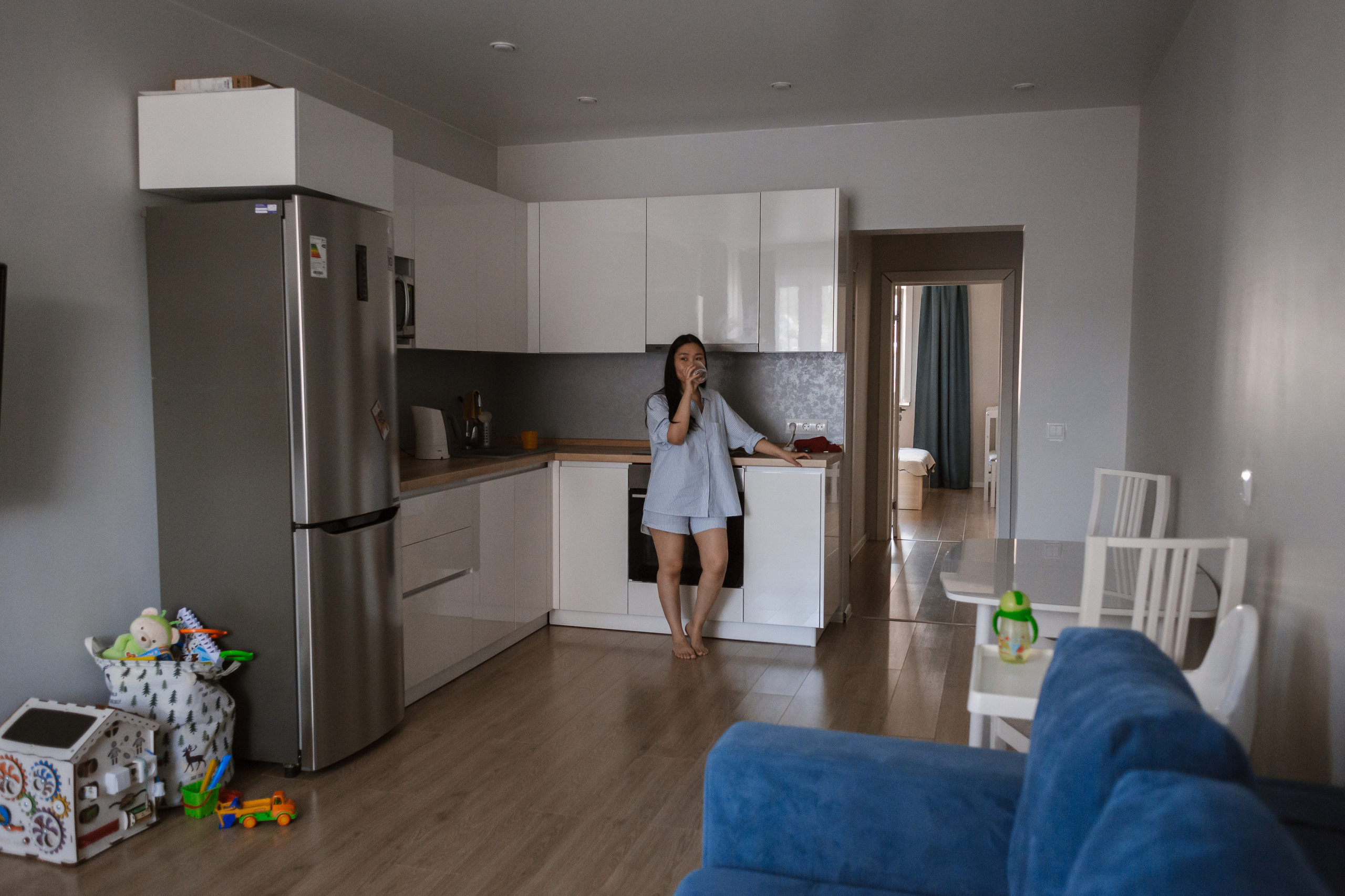 Дома. Настя и её семья. Фотограф Бурятии София Андриянова