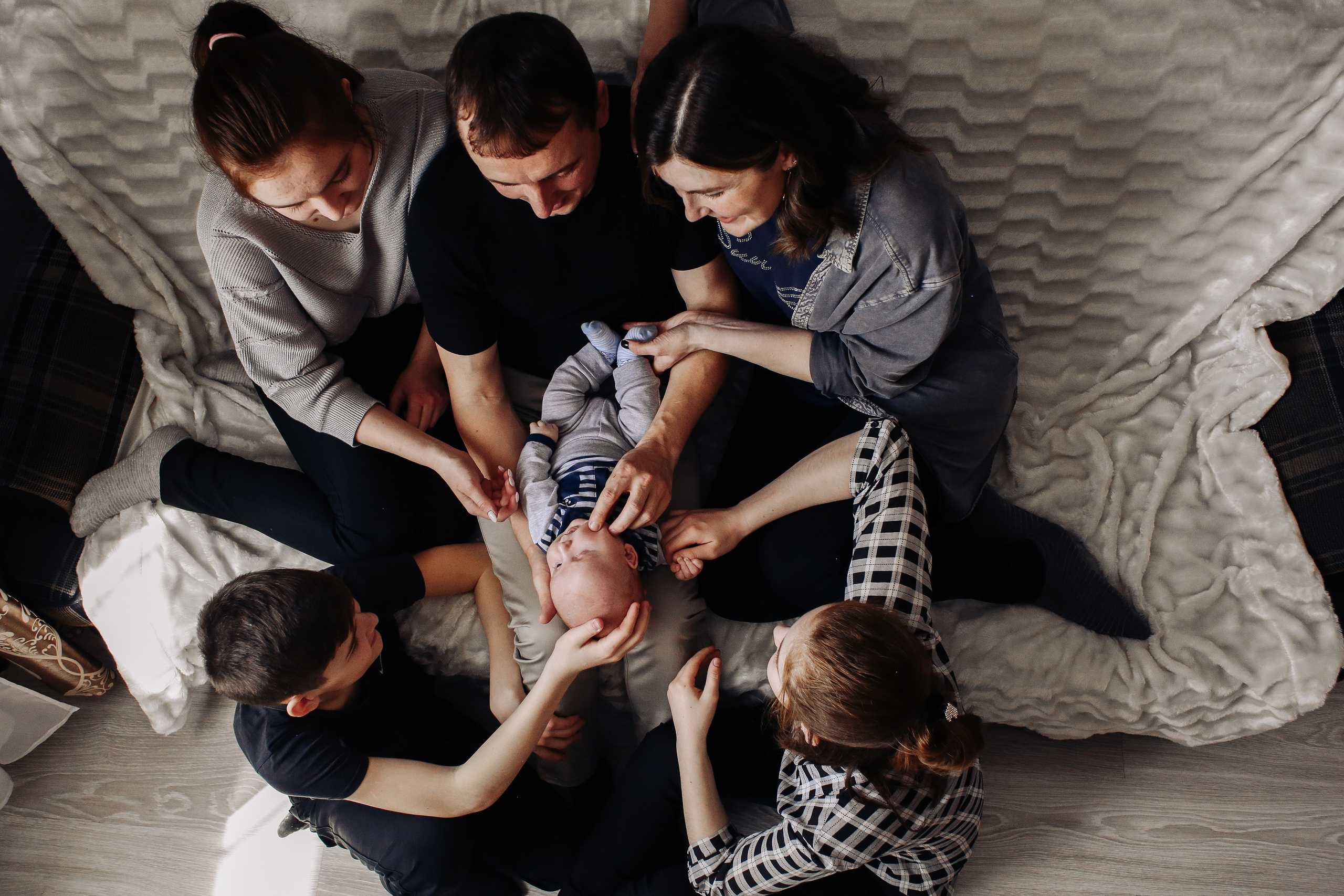 Большая семья Анны. Фотограф Бурятии София Андриянова