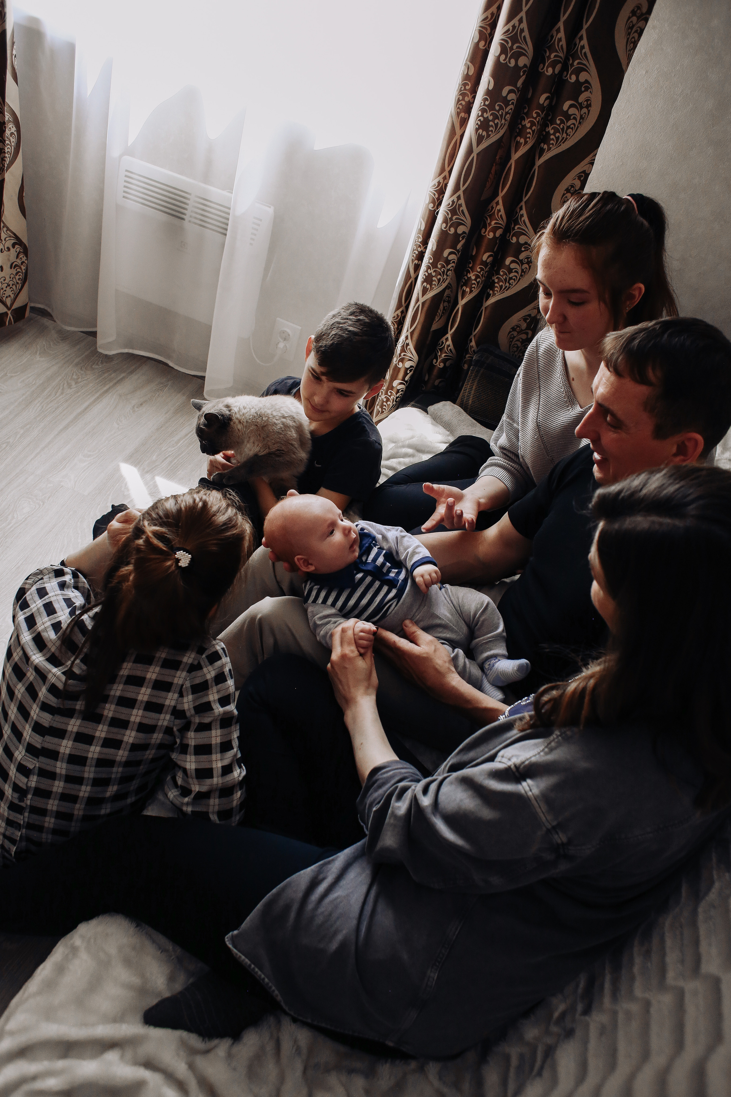 Большая семья Анны. Фотограф Бурятии София Андриянова