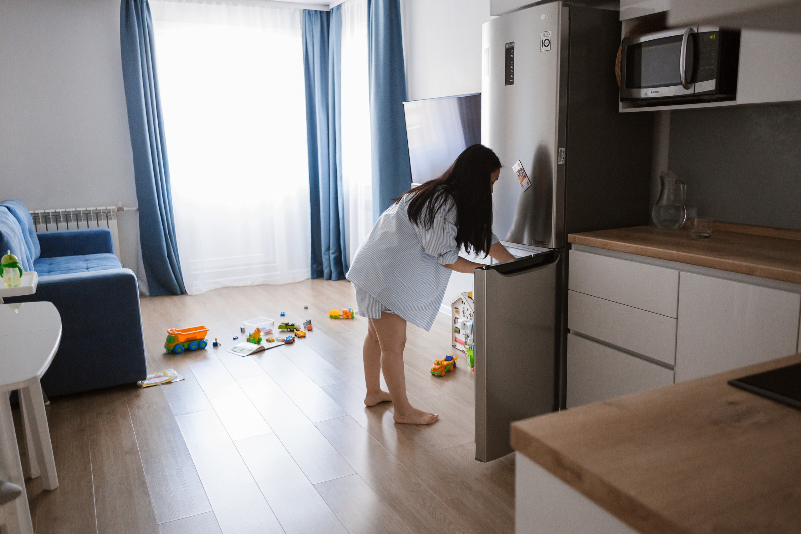 Дома. Настя и её семья. Фотограф Бурятии София Андриянова