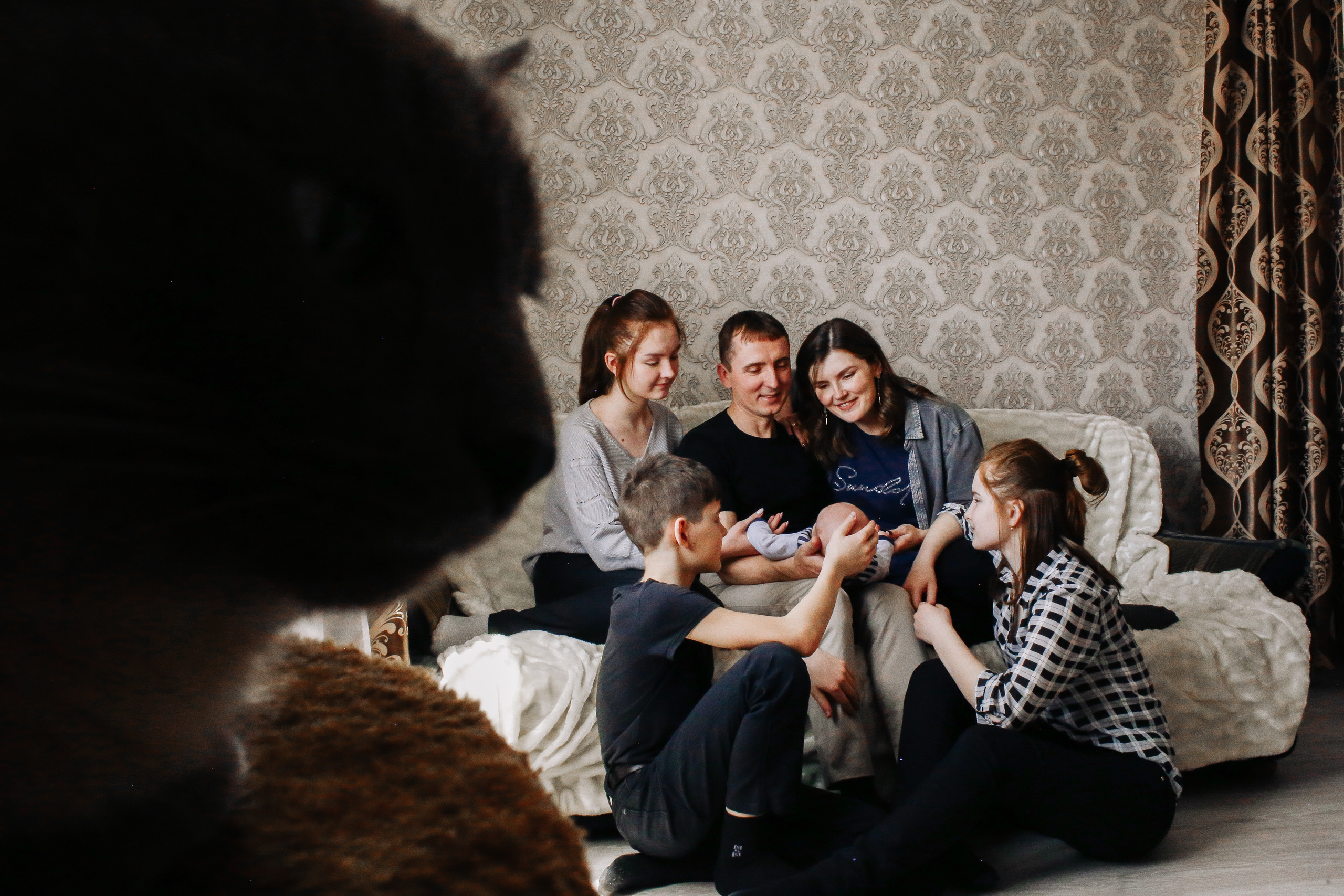 Большая семья Анны. Фотограф Бурятии София Андриянова