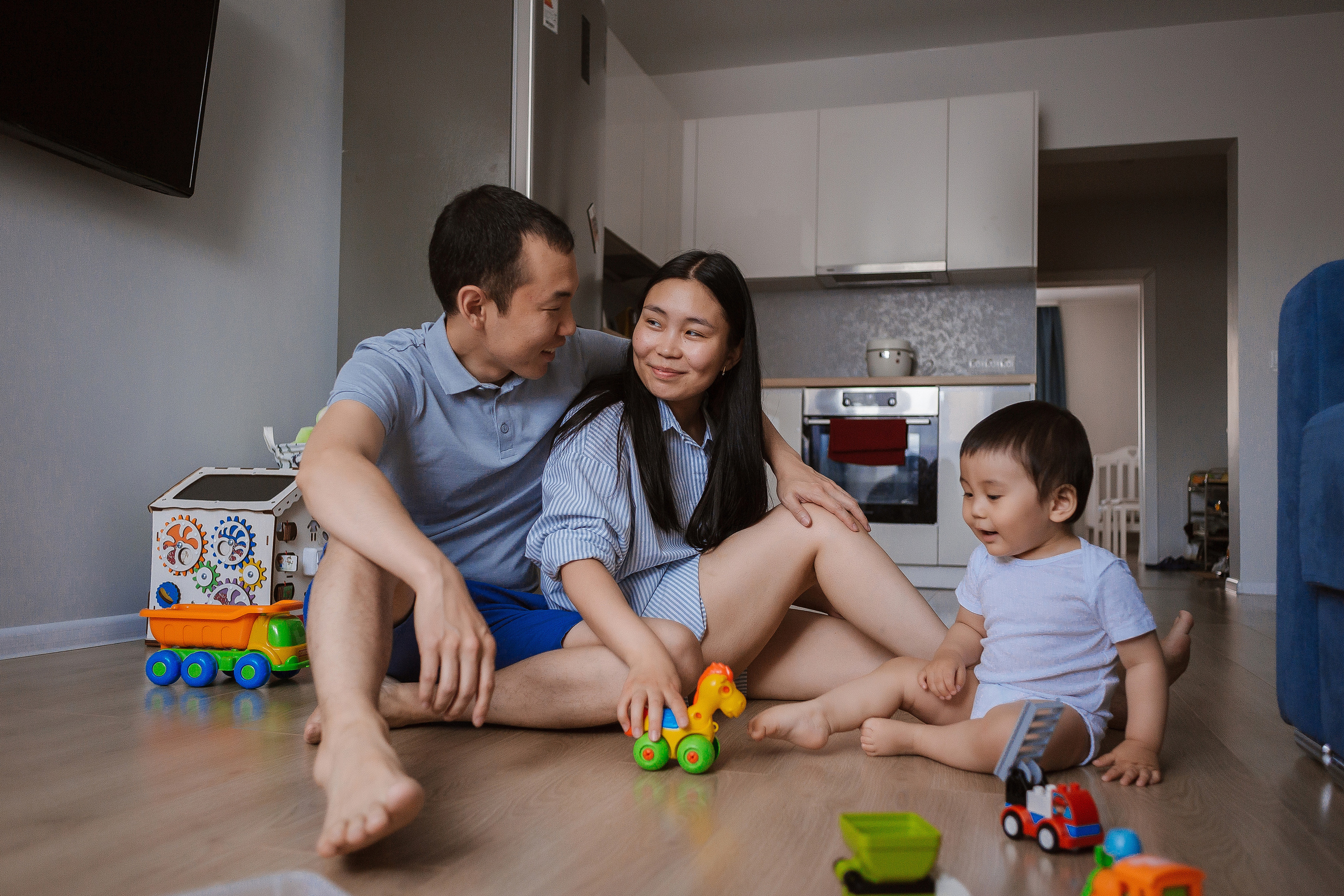 Дома. Настя и её семья. Фотограф Бурятии София Андриянова