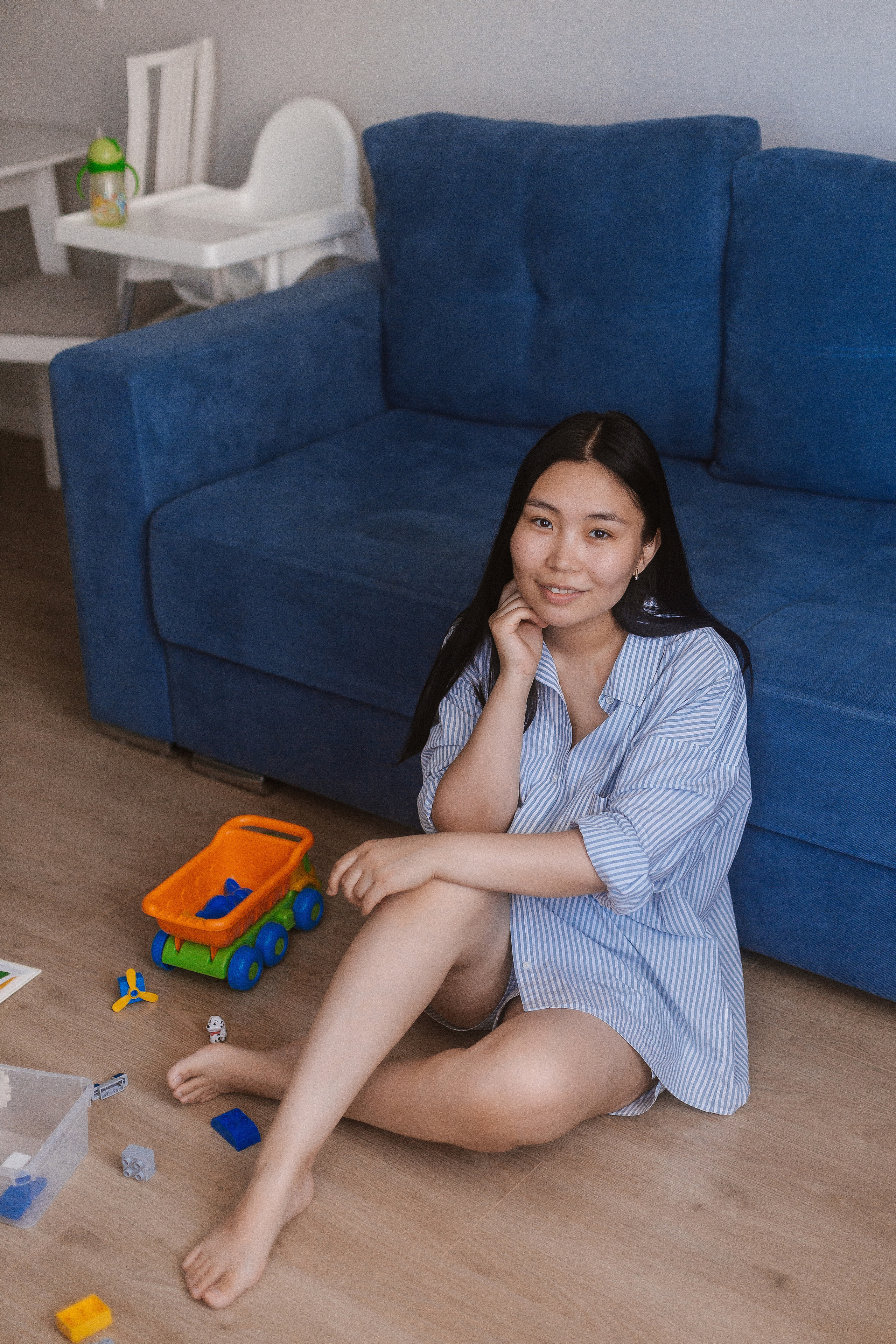 Дома. Настя и её семья. Фотограф Бурятии София Андриянова