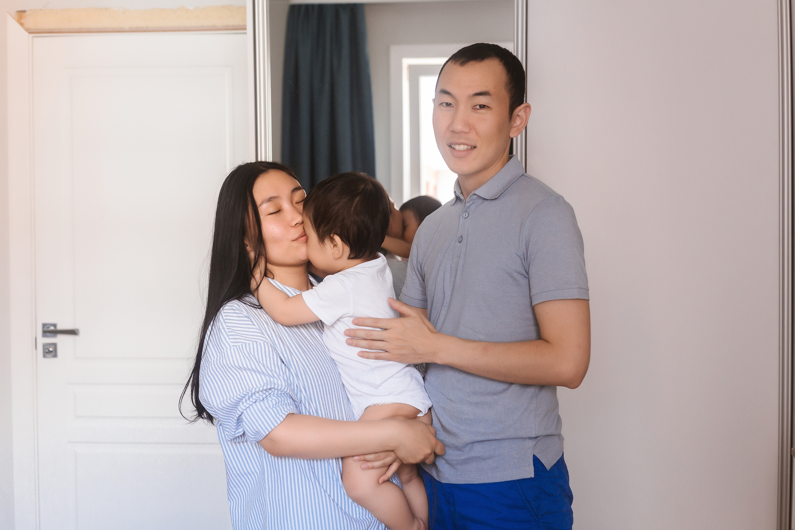 Дома. Настя и её семья. Фотограф Бурятии София Андриянова