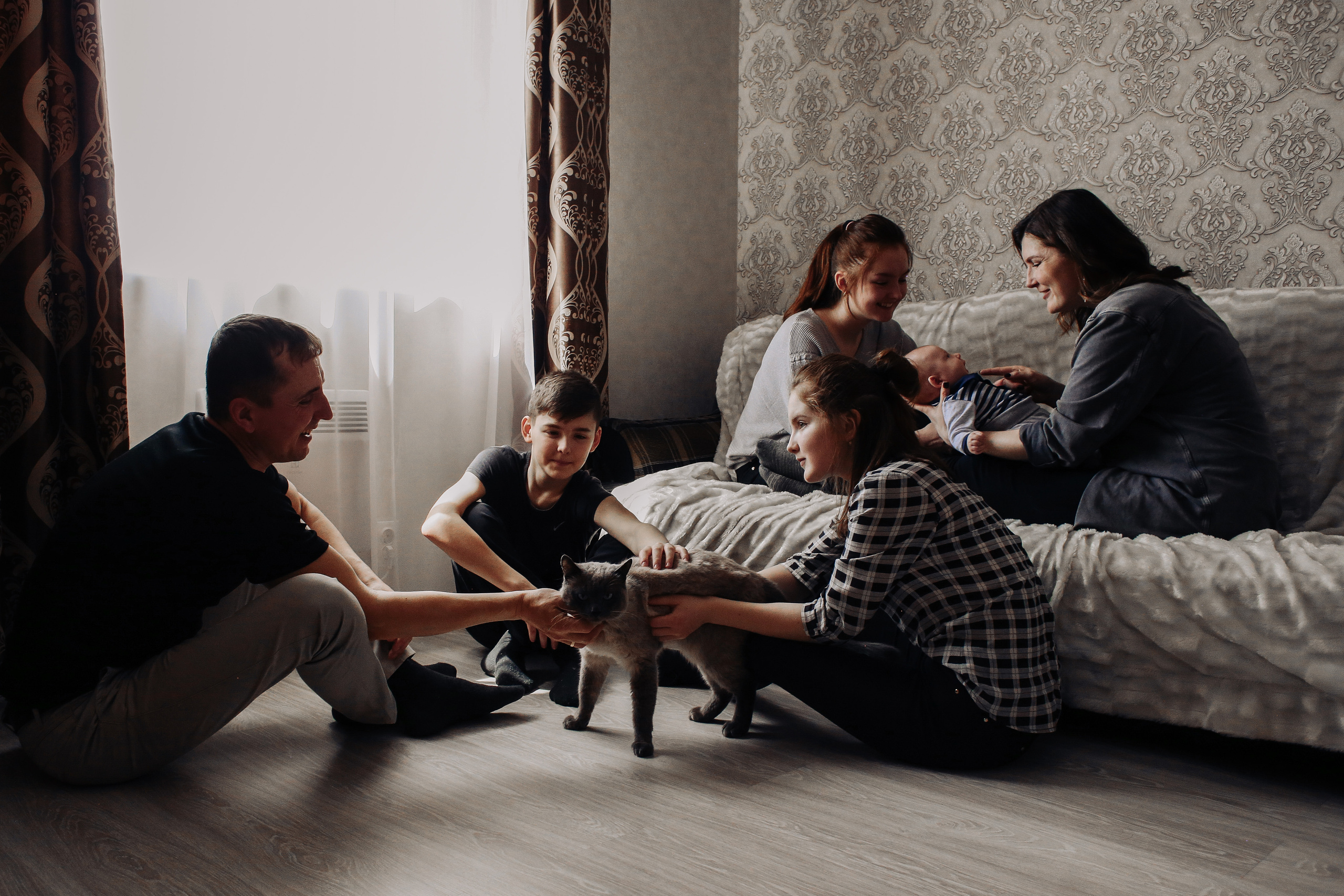 Большая семья Анны. Фотограф Бурятии София Андриянова