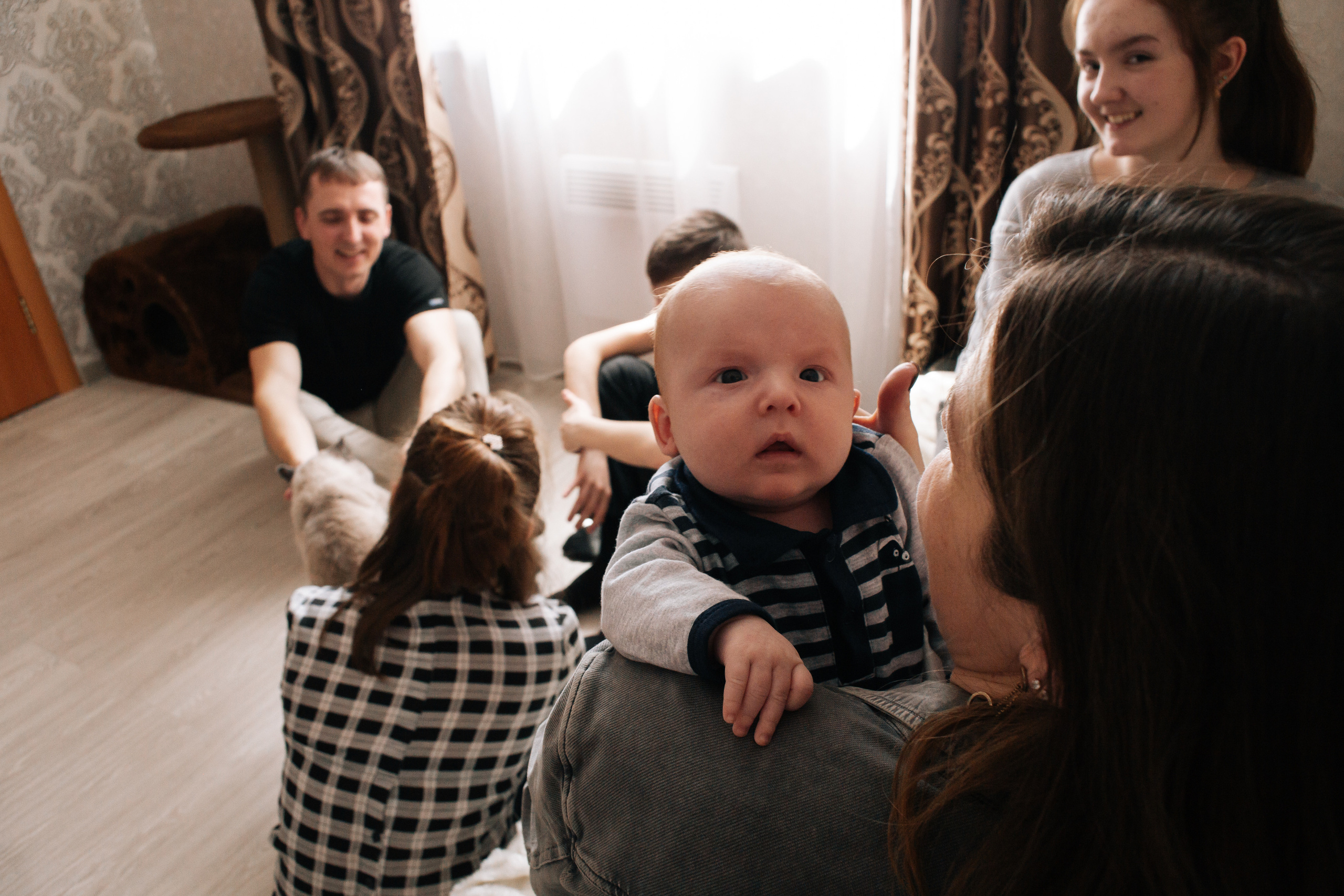 Большая семья Анны. Фотограф Бурятии София Андриянова