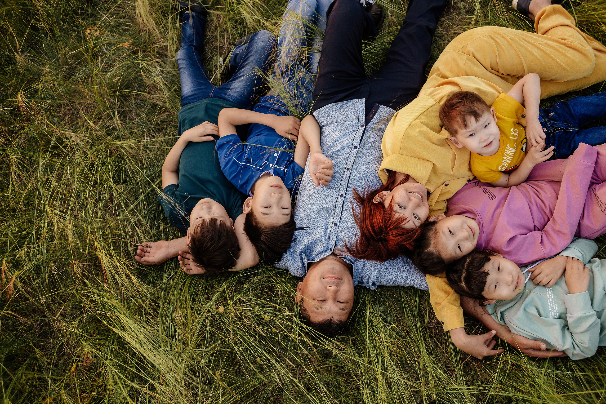 Большая семья Веры. Фотограф Бурятии София Андриянова