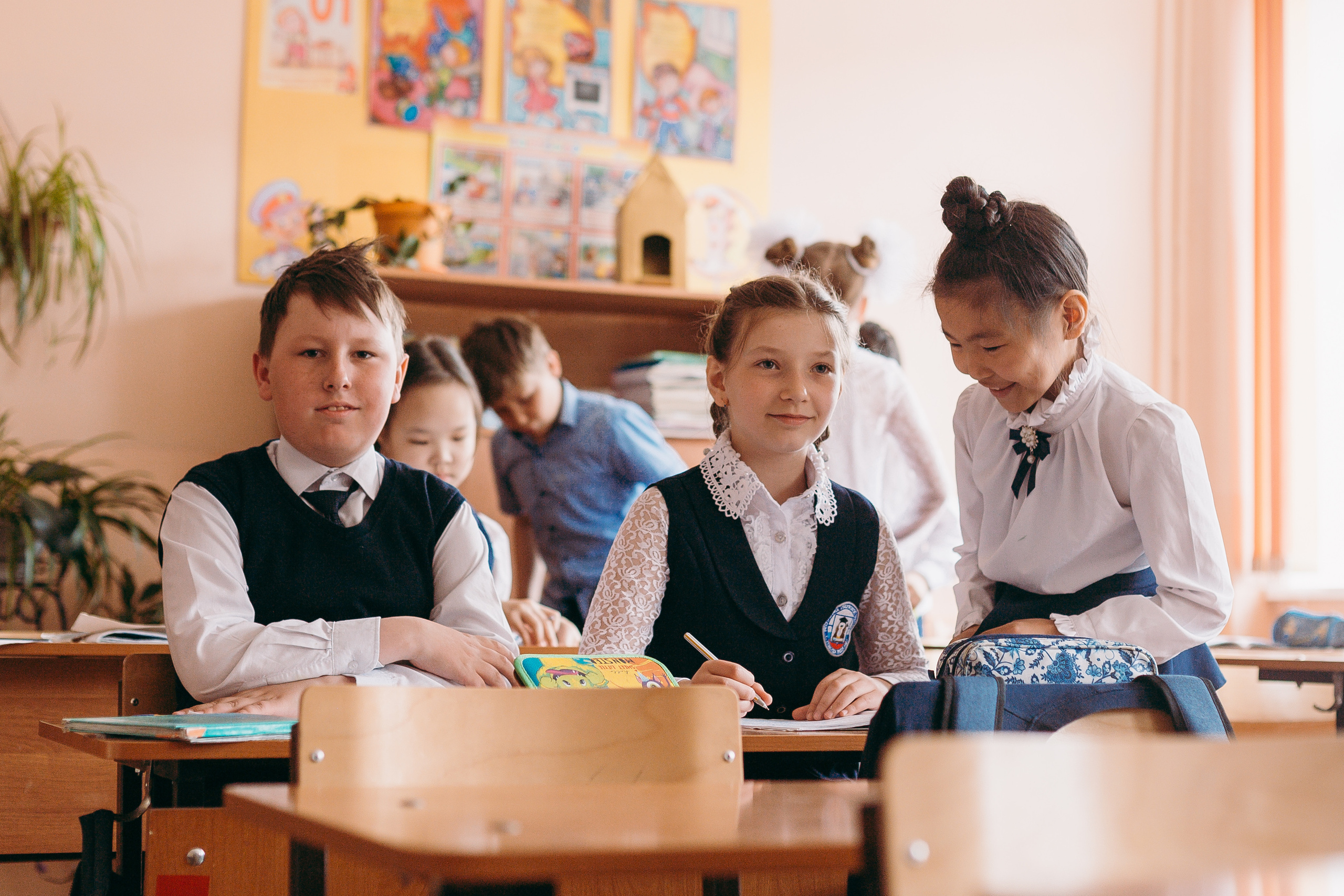 Школьная съёмка. Фотограф Бурятии София Андриянова