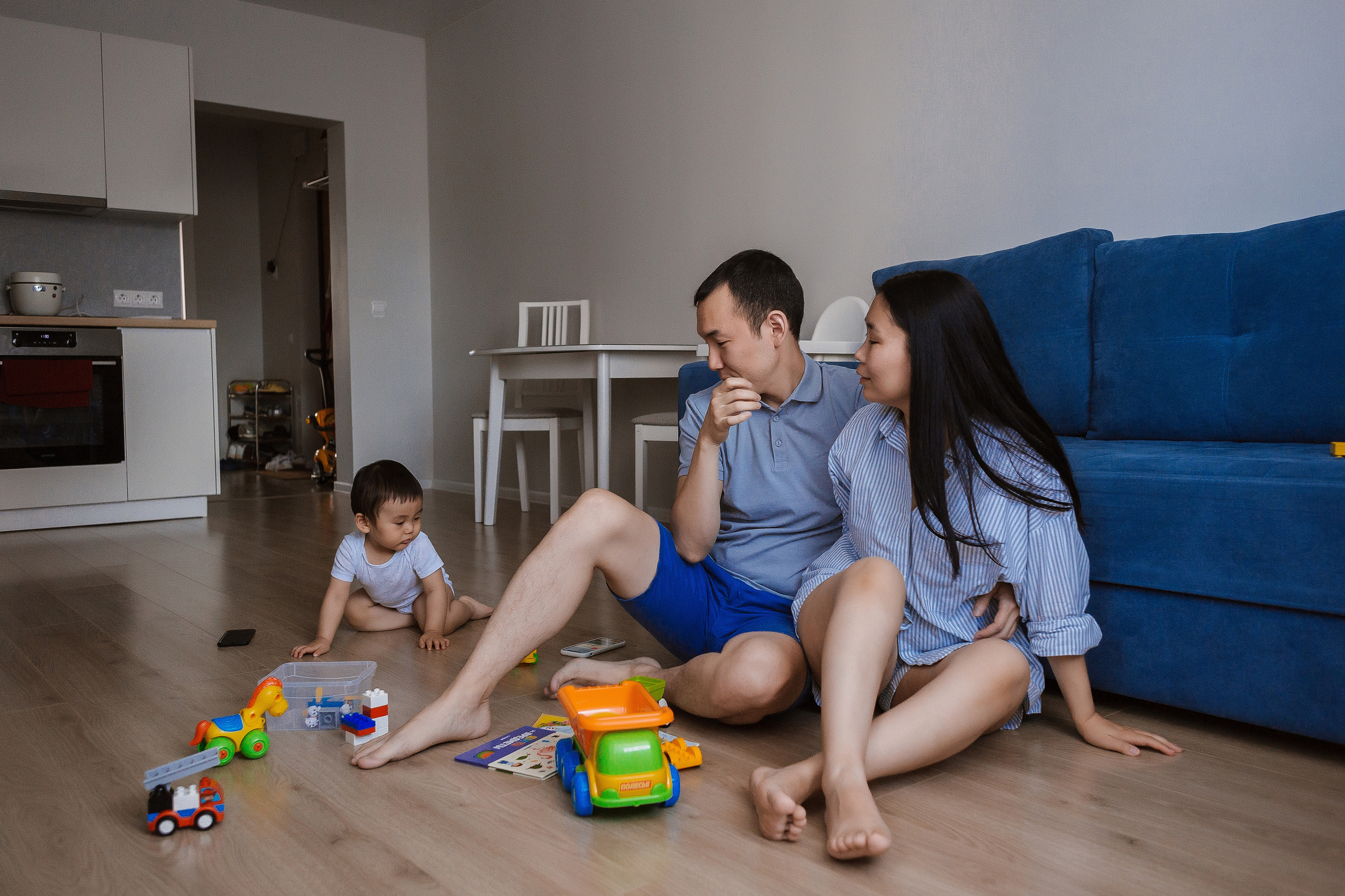 Дома. Настя и её семья. Фотограф Бурятии София Андриянова