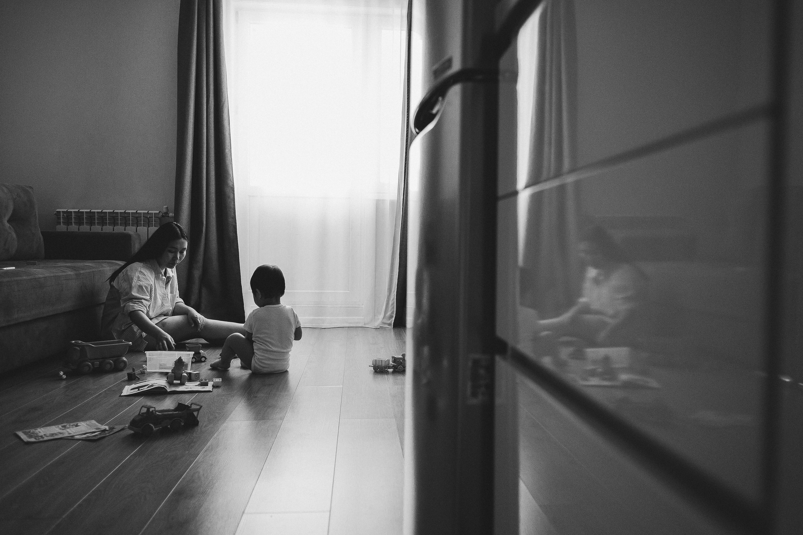 Дома. Настя и её семья. Фотограф Бурятии София Андриянова