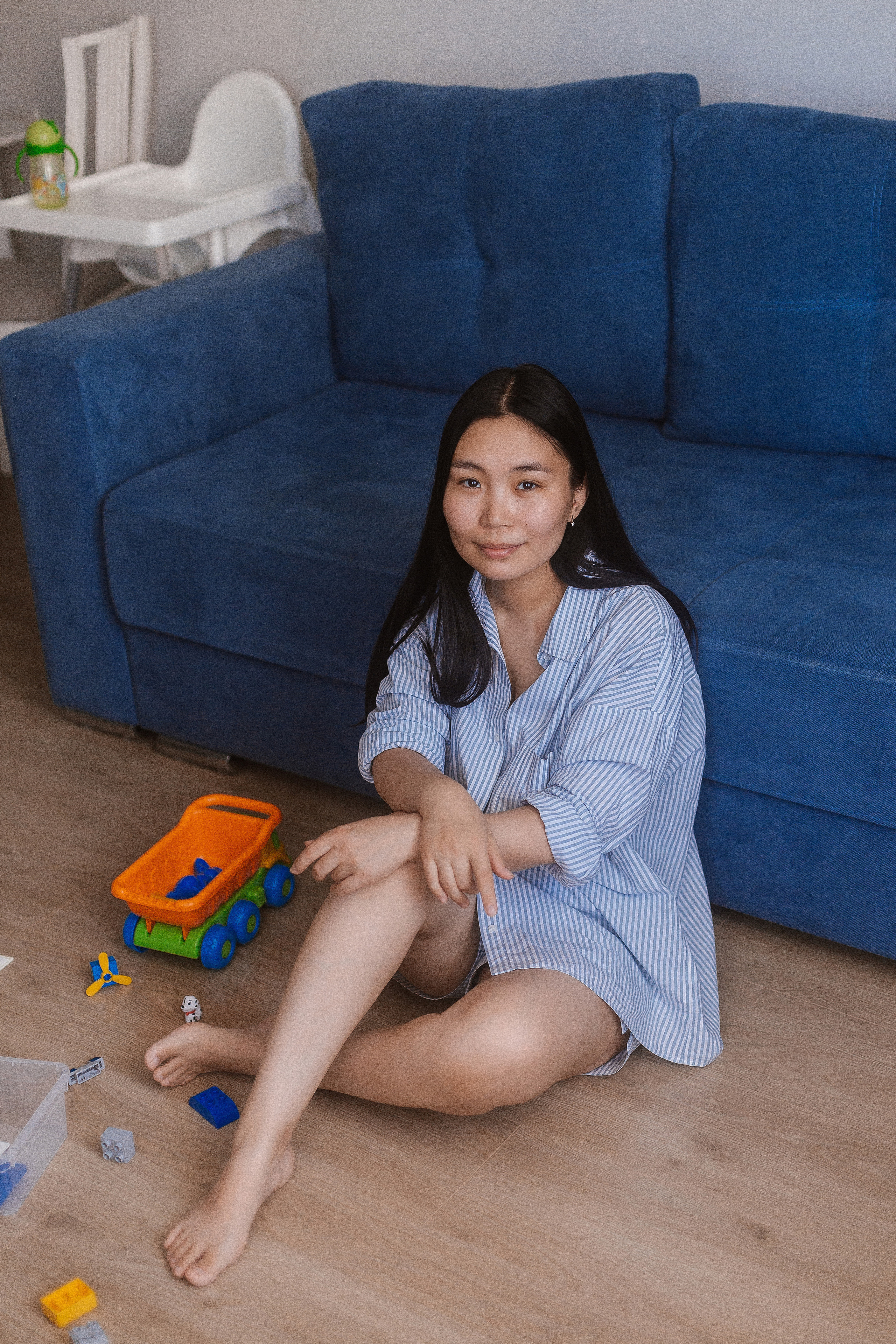 Дома. Настя и её семья. Фотограф Бурятии София Андриянова