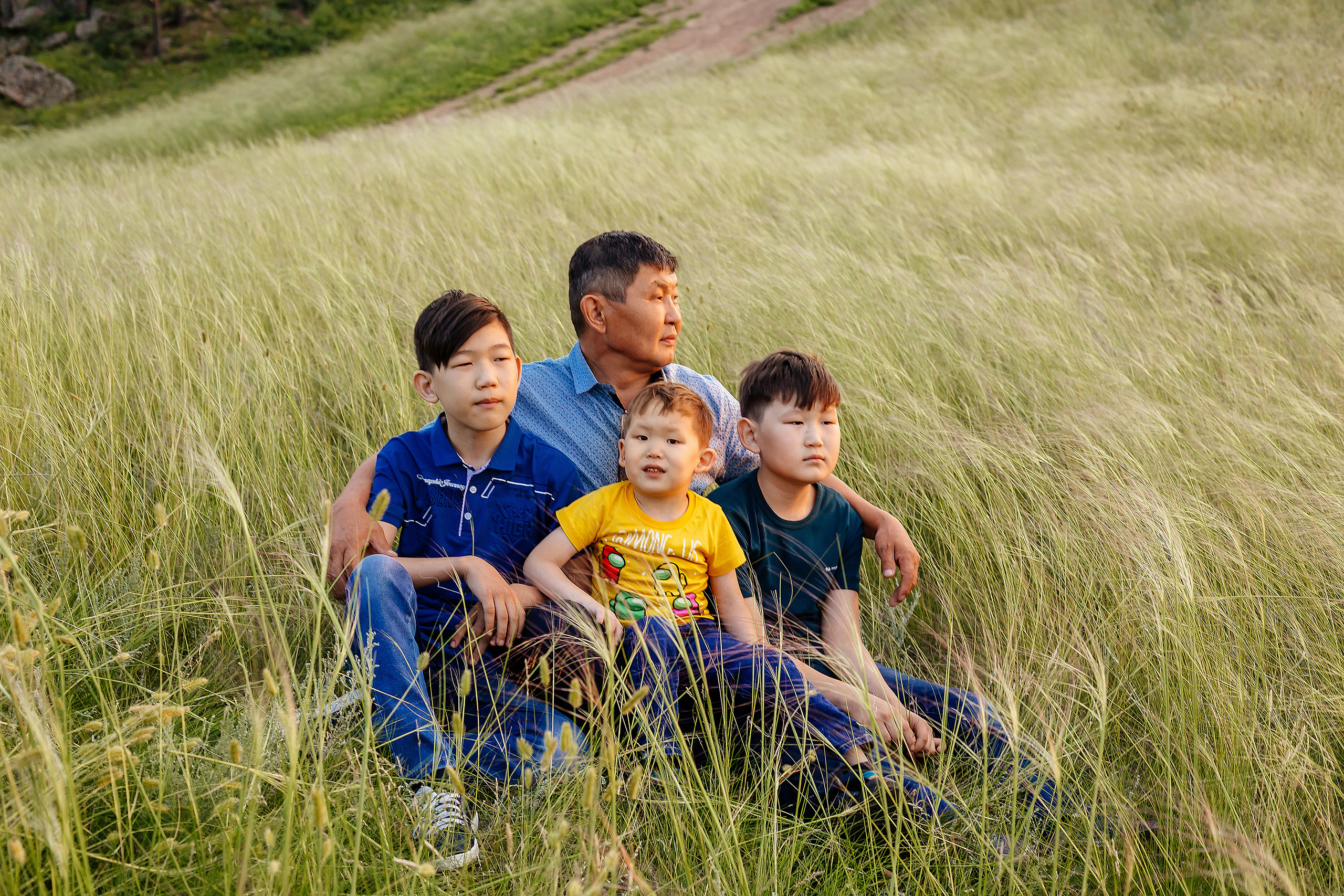 Большая семья Веры. Фотограф Бурятии София Андриянова