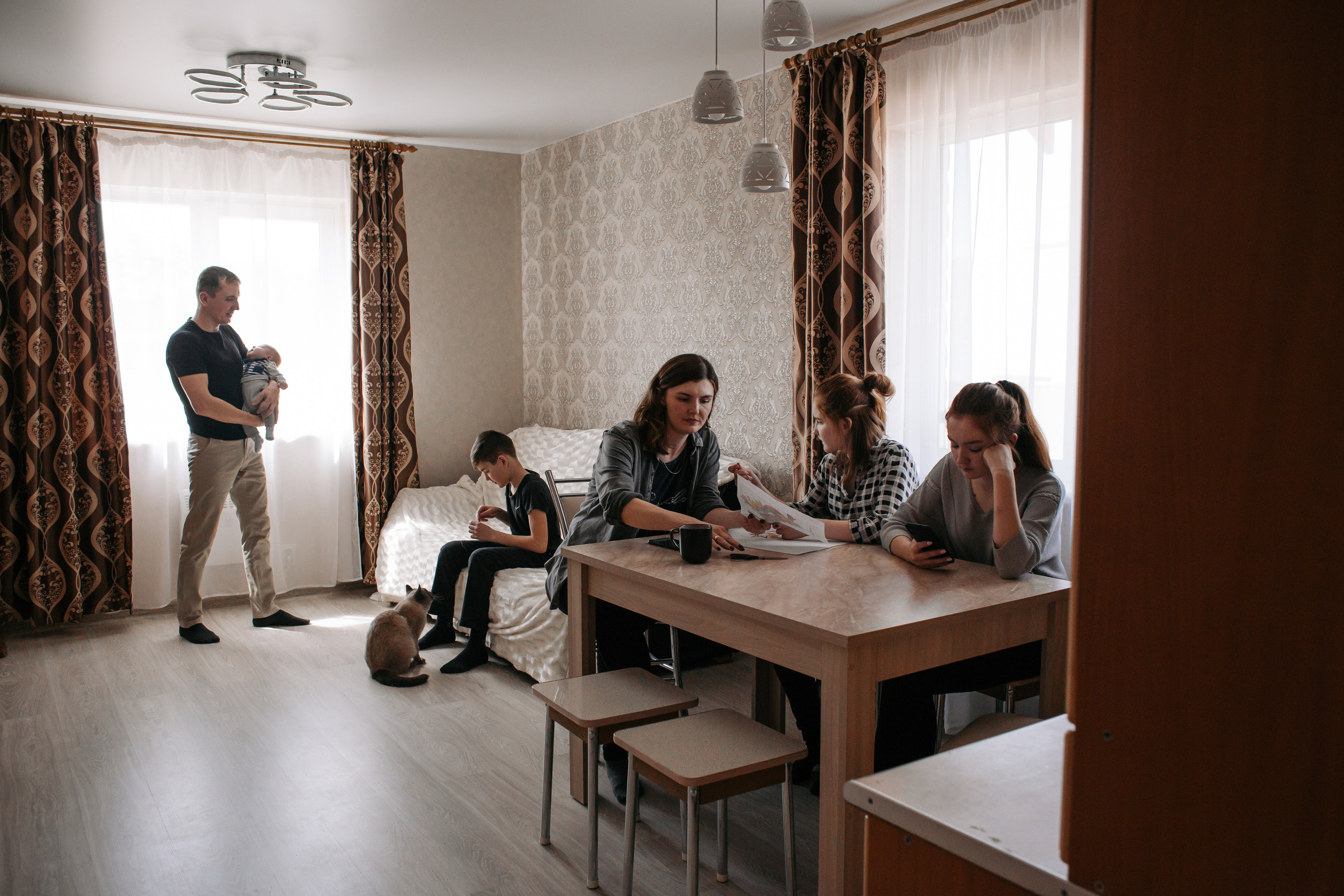 Большая семья Анны. Фотограф Бурятии София Андриянова