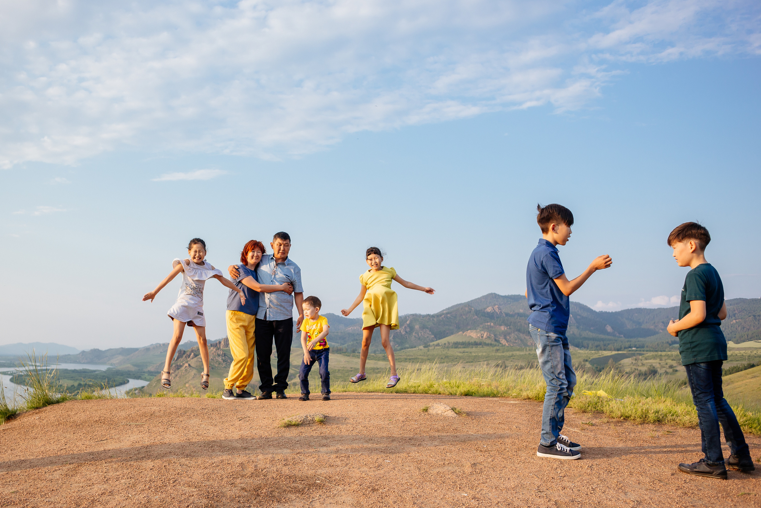 Большая семья Веры. Фотограф Бурятии София Андриянова