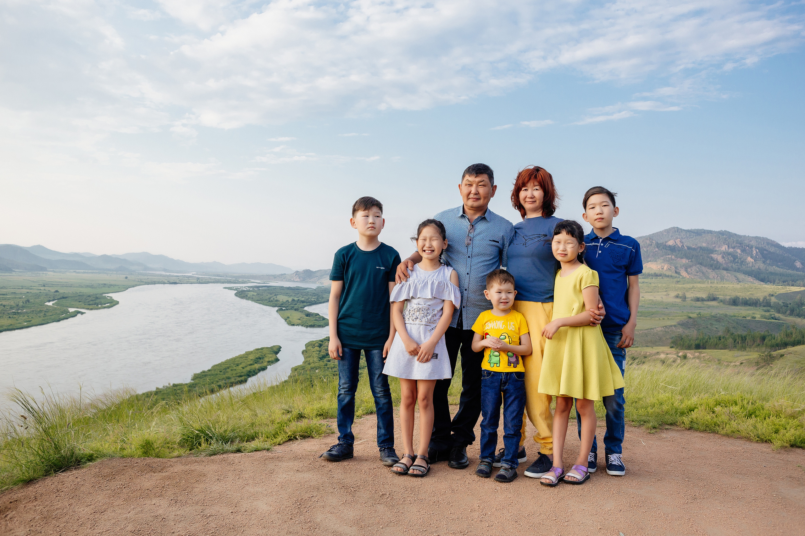 Большая семья Веры. Фотограф Бурятии София Андриянова