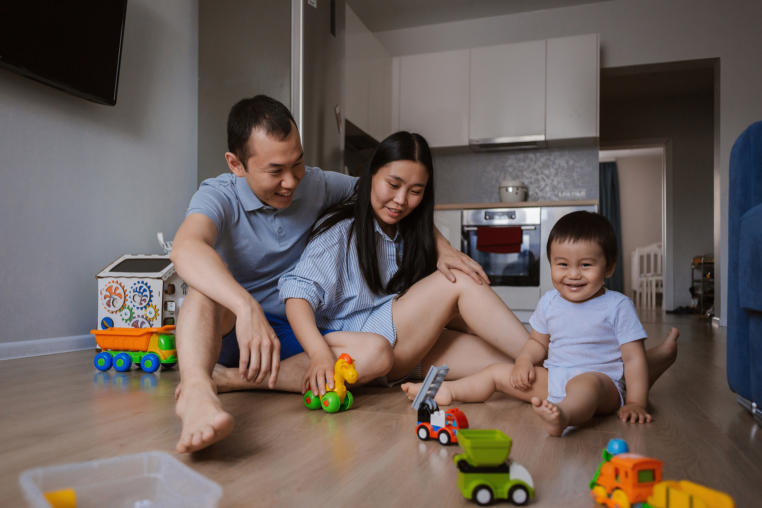 Дома. Настя и её семья. Фотограф Бурятии София Андриянова