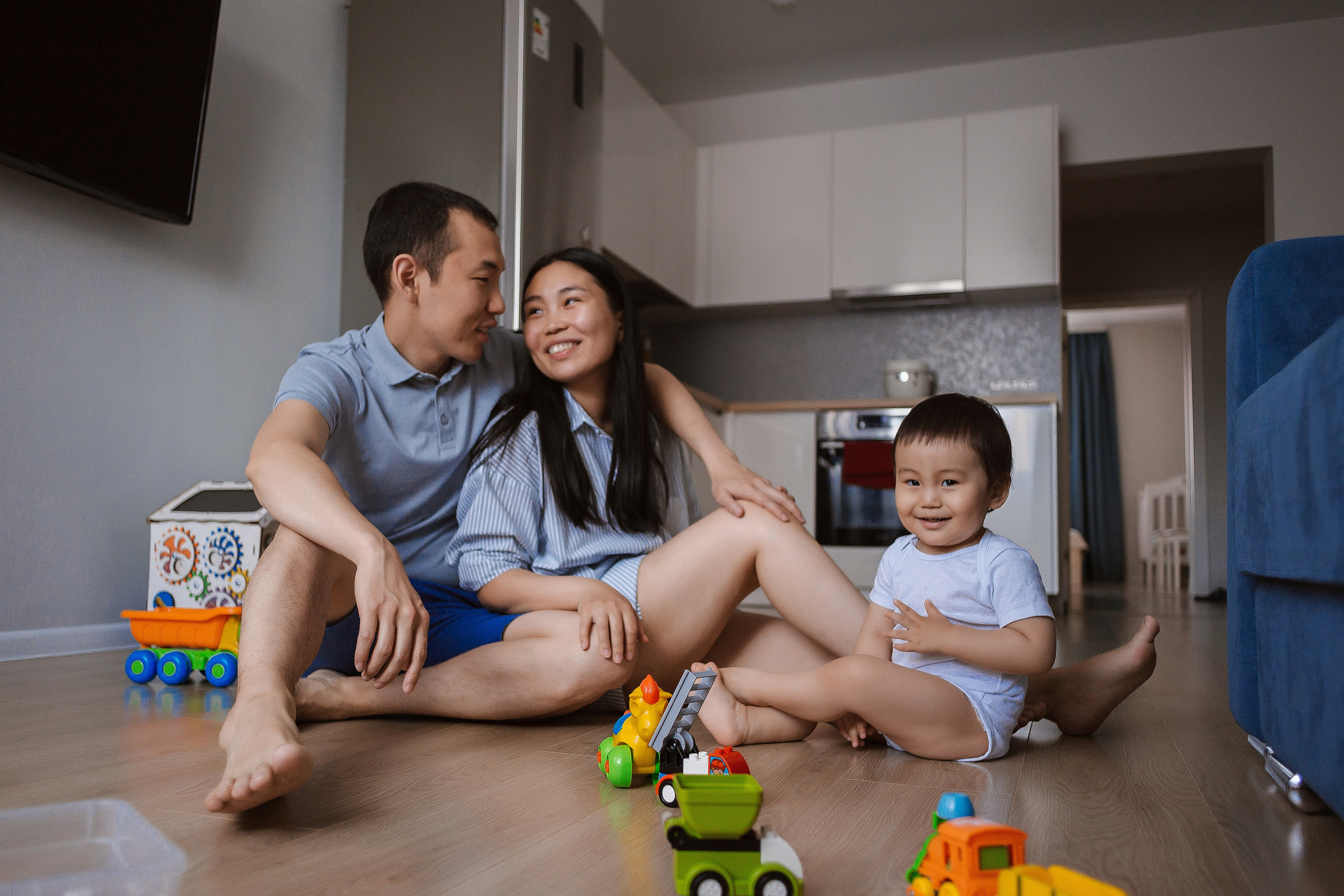 Дома. Настя и её семья. Фотограф Бурятии София Андриянова