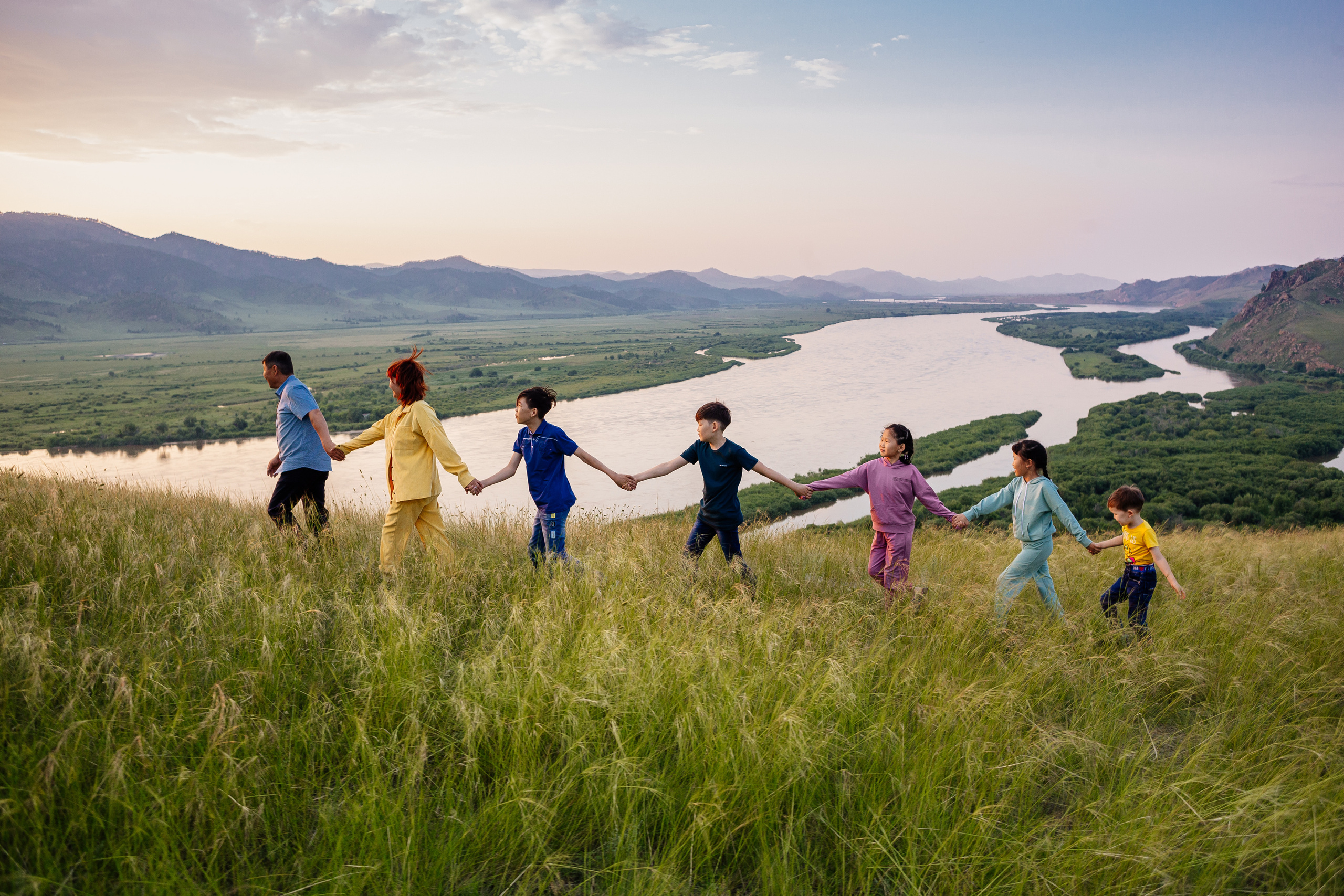 Большая семья Веры. Фотограф Бурятии София Андриянова