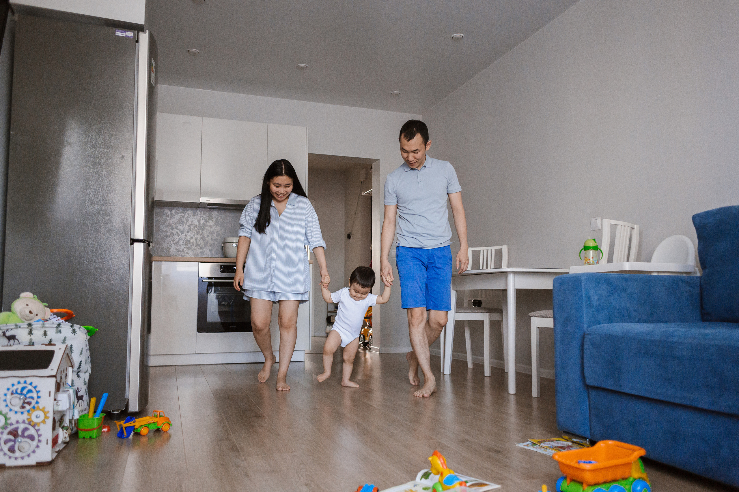 Дома. Настя и её семья. Фотограф Бурятии София Андриянова