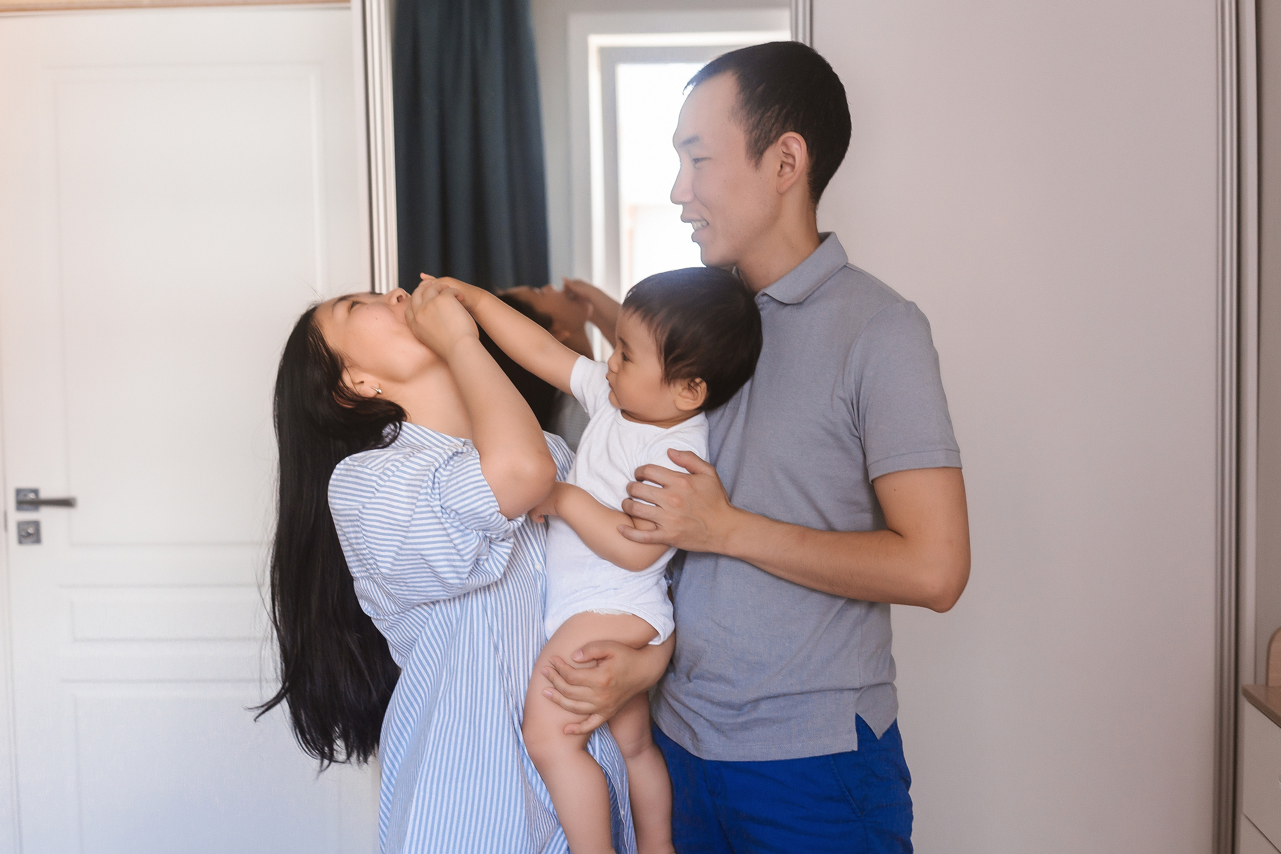 Дома. Настя и её семья. Фотограф Бурятии София Андриянова