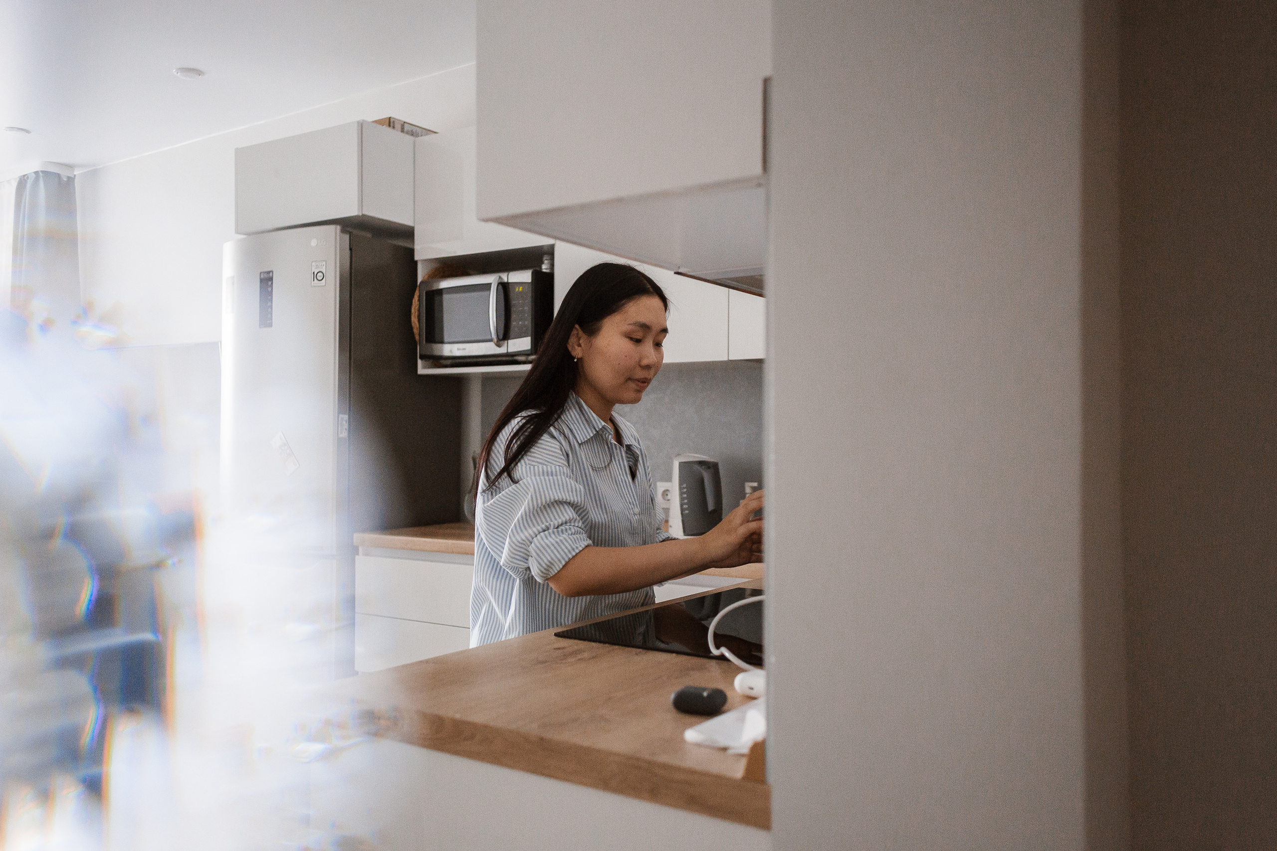 Дома. Настя и её семья. Фотограф Бурятии София Андриянова