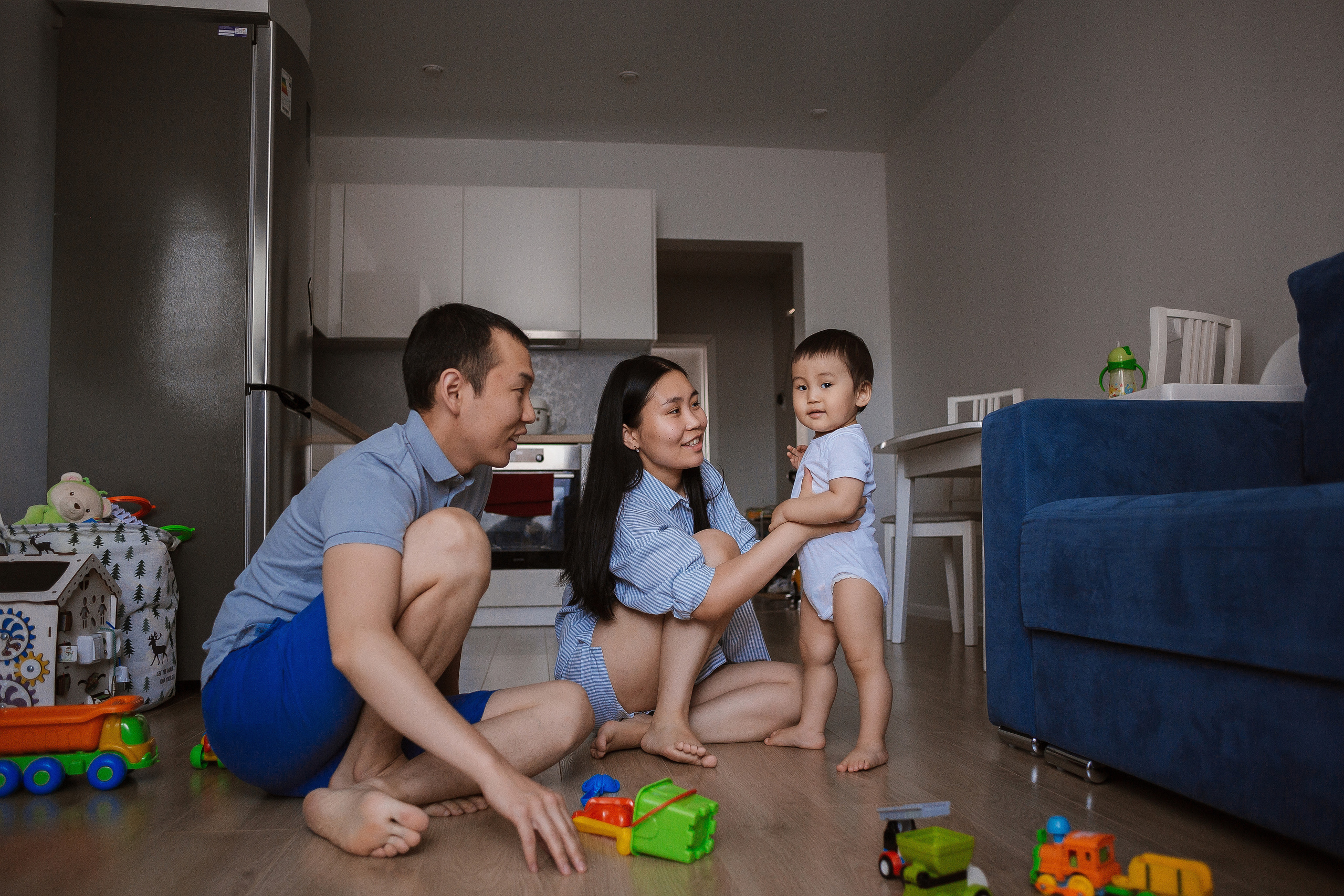 Дома. Настя и её семья. Фотограф Бурятии София Андриянова