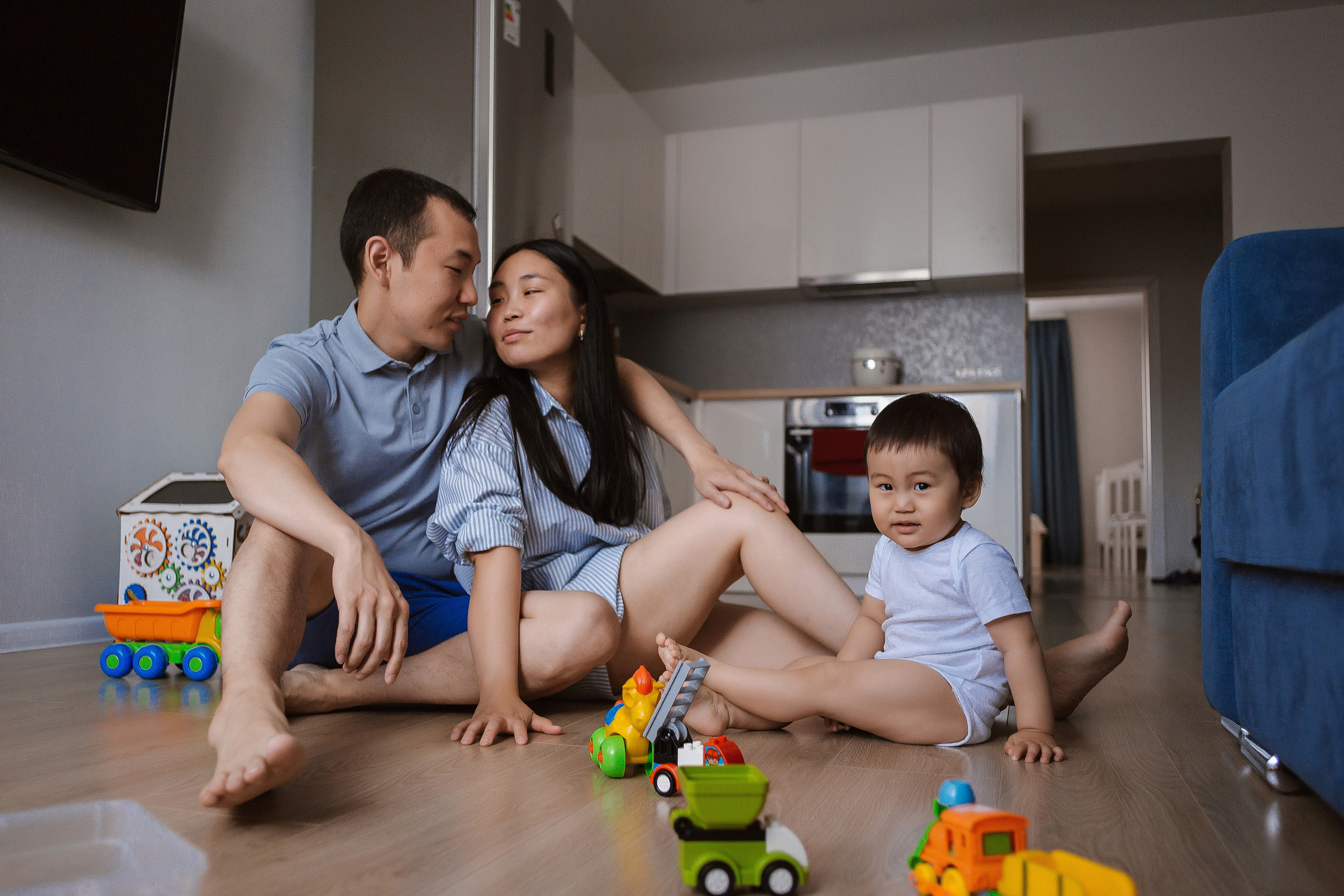 Дома. Настя и её семья. Фотограф Бурятии София Андриянова