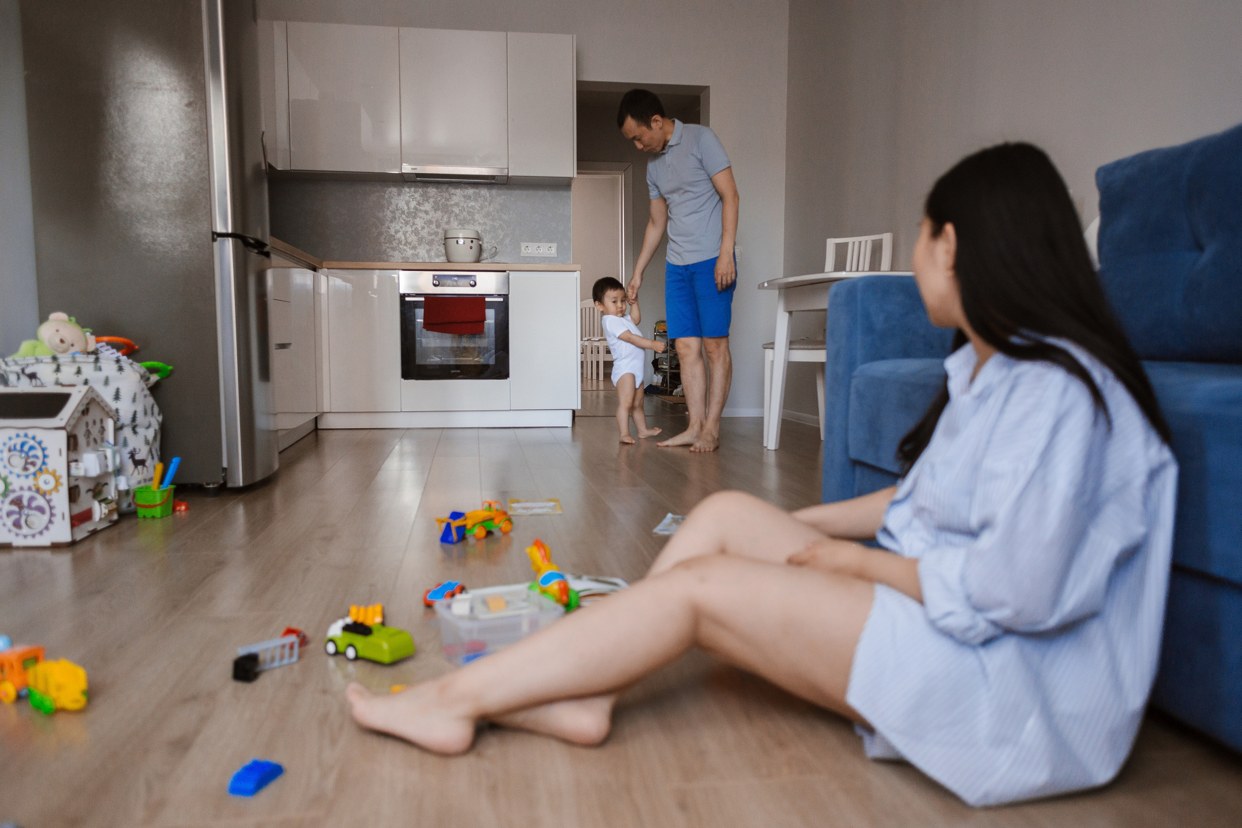 Дома. Настя и её семья. Фотограф Бурятии София Андриянова