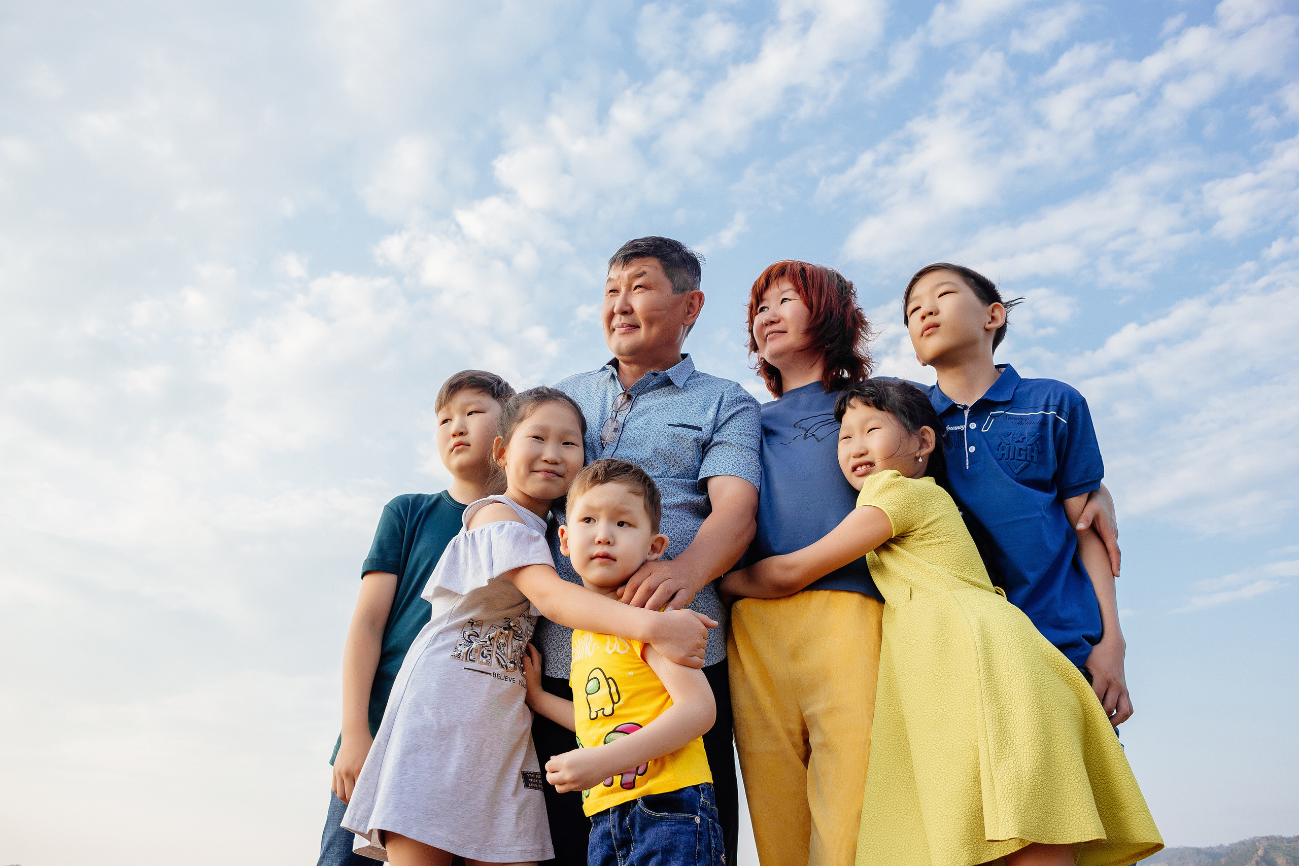 Большая семья Веры. Фотограф Бурятии София Андриянова