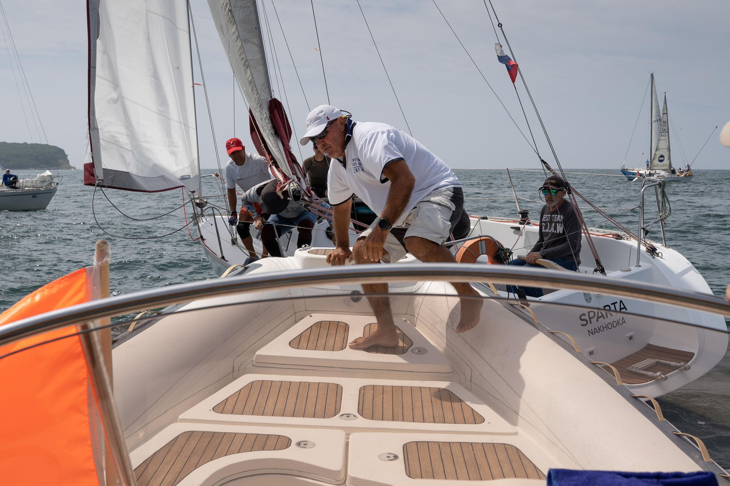 Яхтинг. Кубок ВМФ. 2023 год. Фотограф в Находке Сальникова Оксана